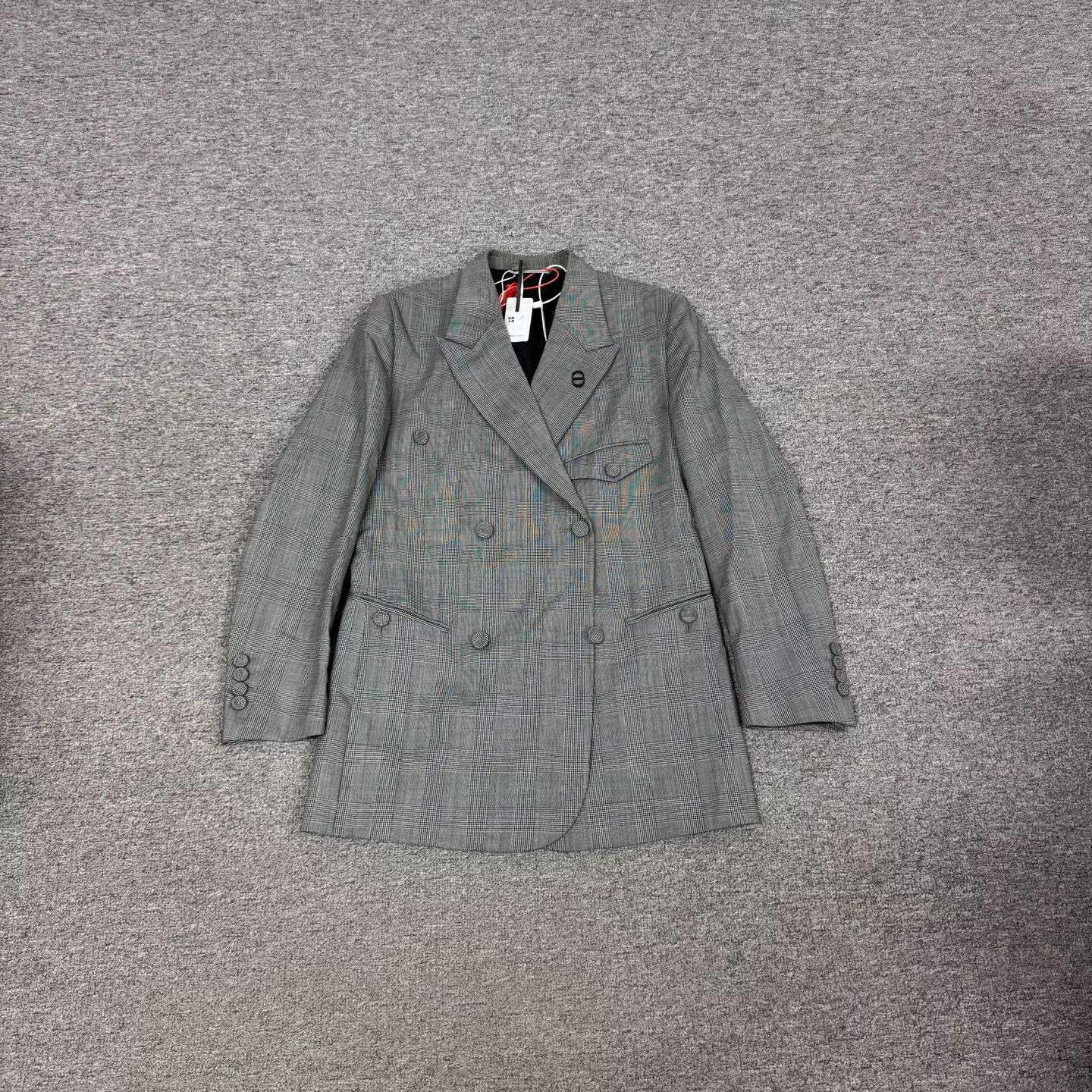 Dior Dior CD Buckle Wool Double-Breasted Blazer Size US S / EU 44-46 / 1 - 2 Thumbnail
