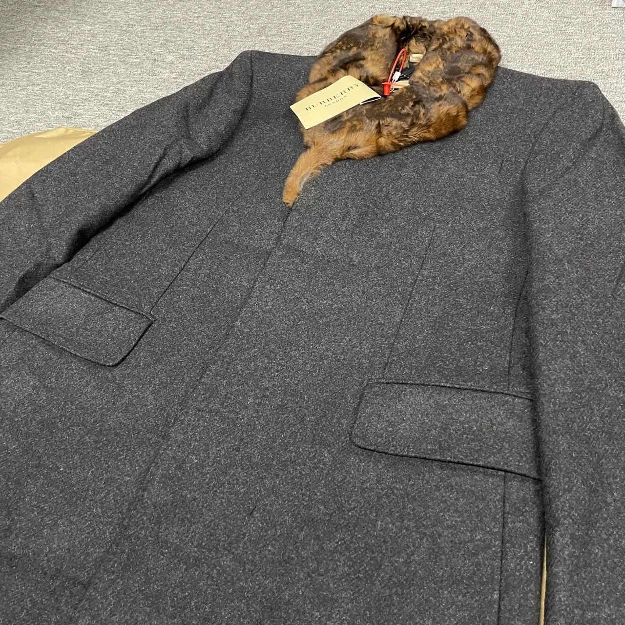 Burberry Burberry Men's Mink Collar Removable Coat Size US M / EU 48-50 / 2 - 2 Thumbnail