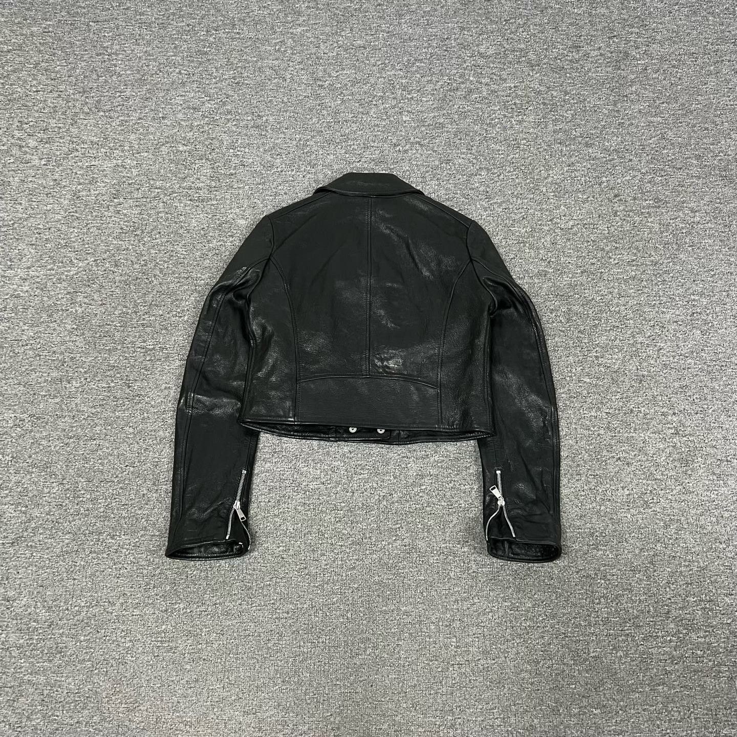 Dolce & Gabbana Dolce Gabbana Women's Lambskin Moto Jacket Size M / US 6-8 / IT 42-44 - 2 Thumbnail