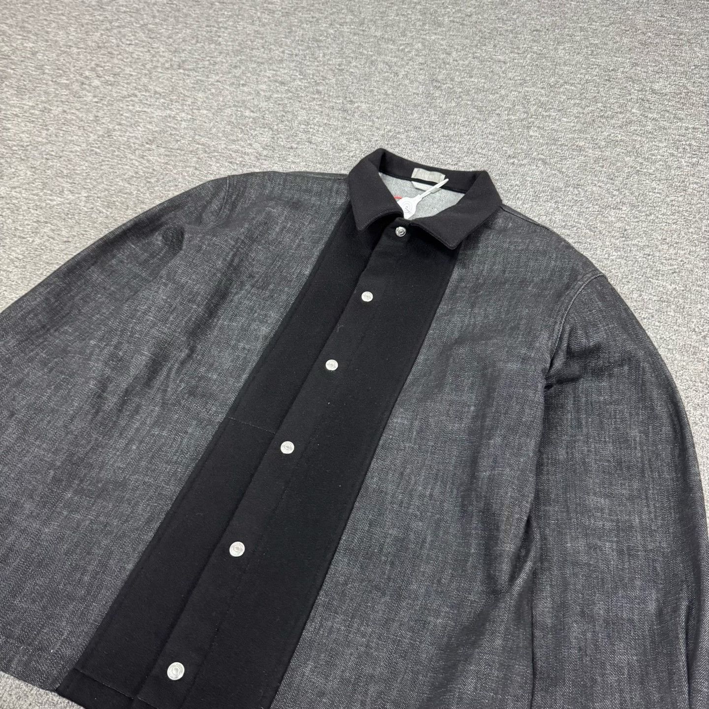 Dior Dior Men's Black Wool Denim Jacket Size US M / EU 48-50 / 2 - 4 Thumbnail