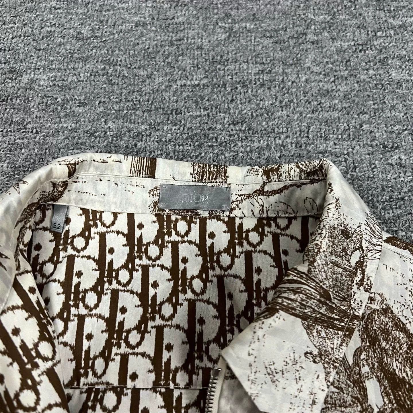 Dior Dior x Travis Scott Limited Logo Zip Jacket Size US L / EU 52-54 / 3 - 5 Thumbnail