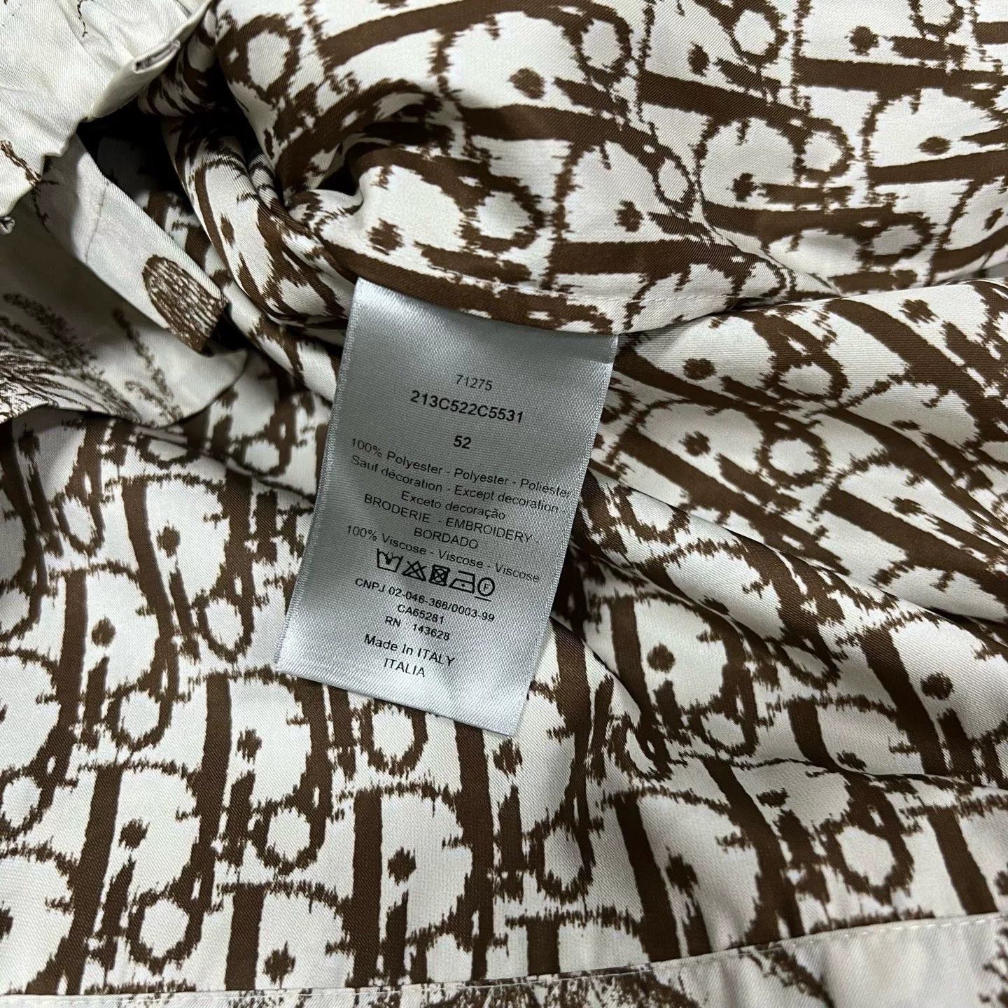 Dior Dior x Travis Scott Limited Logo Zip Jacket Size US L / EU 52-54 / 3 - 7 Thumbnail