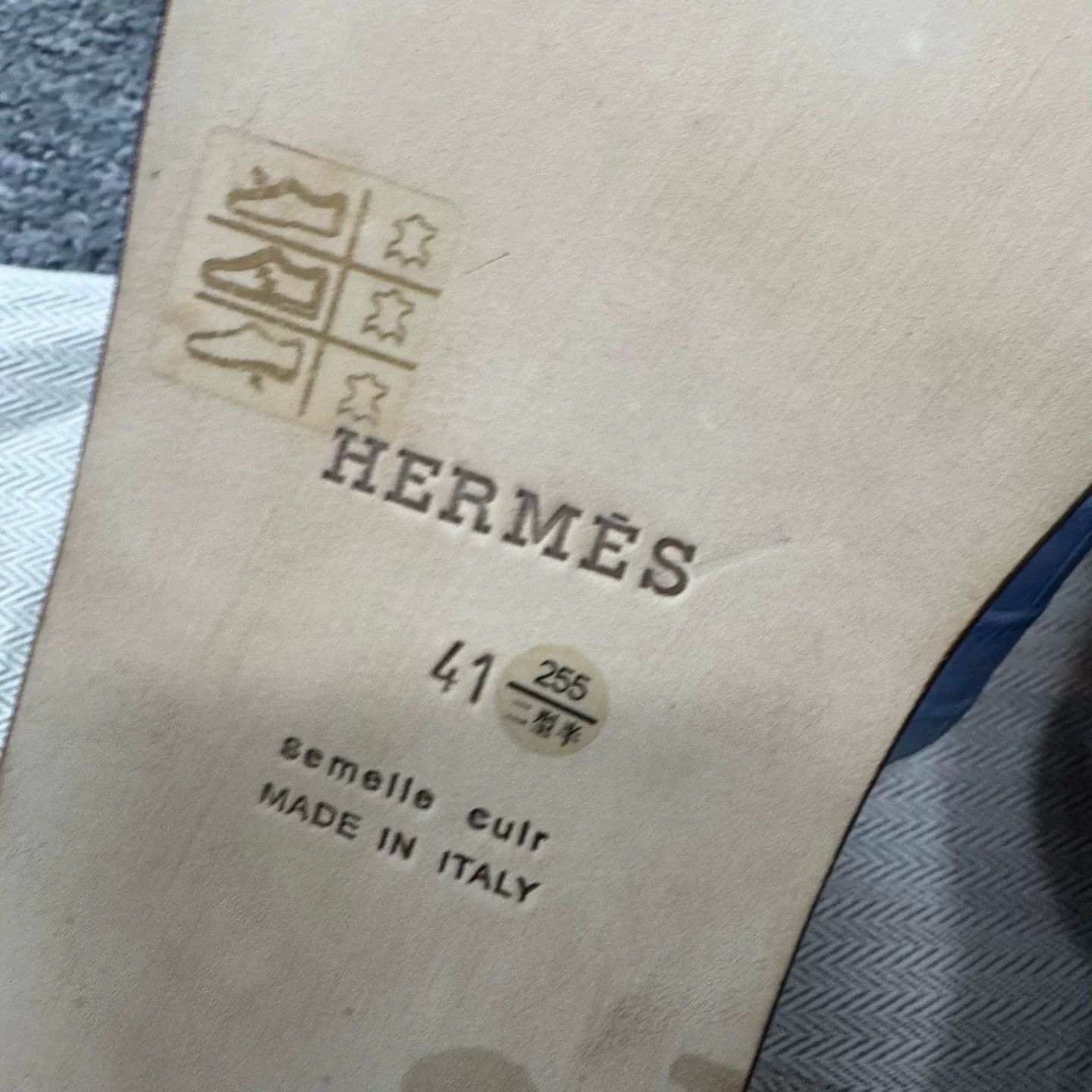 Hermes Hermes Crocodile Skin Slippers Size 41 Size US 8 / EU 41 - 7 Thumbnail