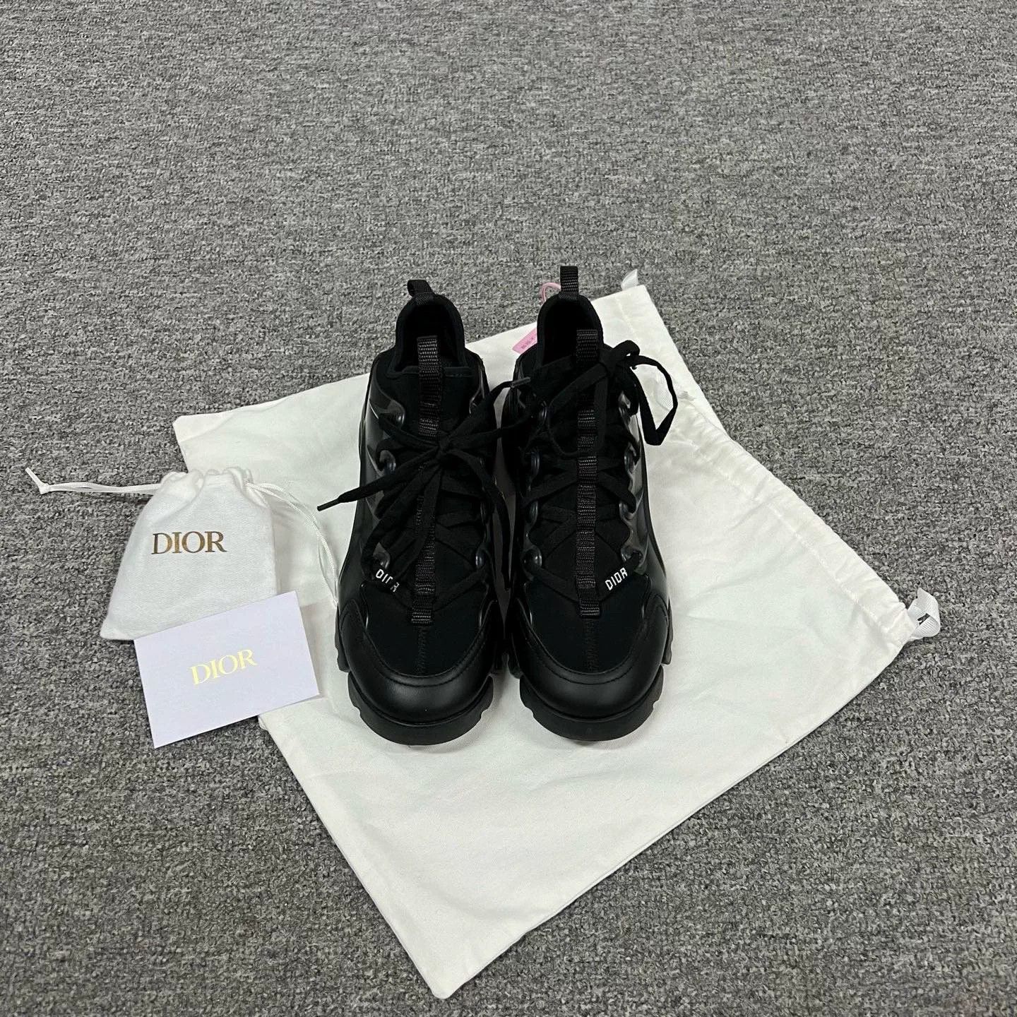 Dior Dior D-Connect Black Dad Shoes Size US 5.5 / IT 35.5 - 5 Thumbnail