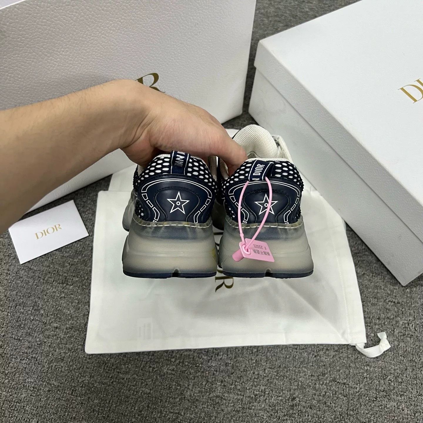 Dior Dior Monogram Chunky Casual Sneakers Size US 7 / IT 37 - 4 Thumbnail