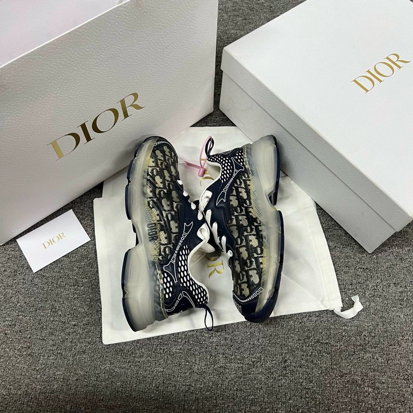 Dior Dior Monogram Chunky Casual Sneakers Size US 7 / IT 37 - 6 Thumbnail