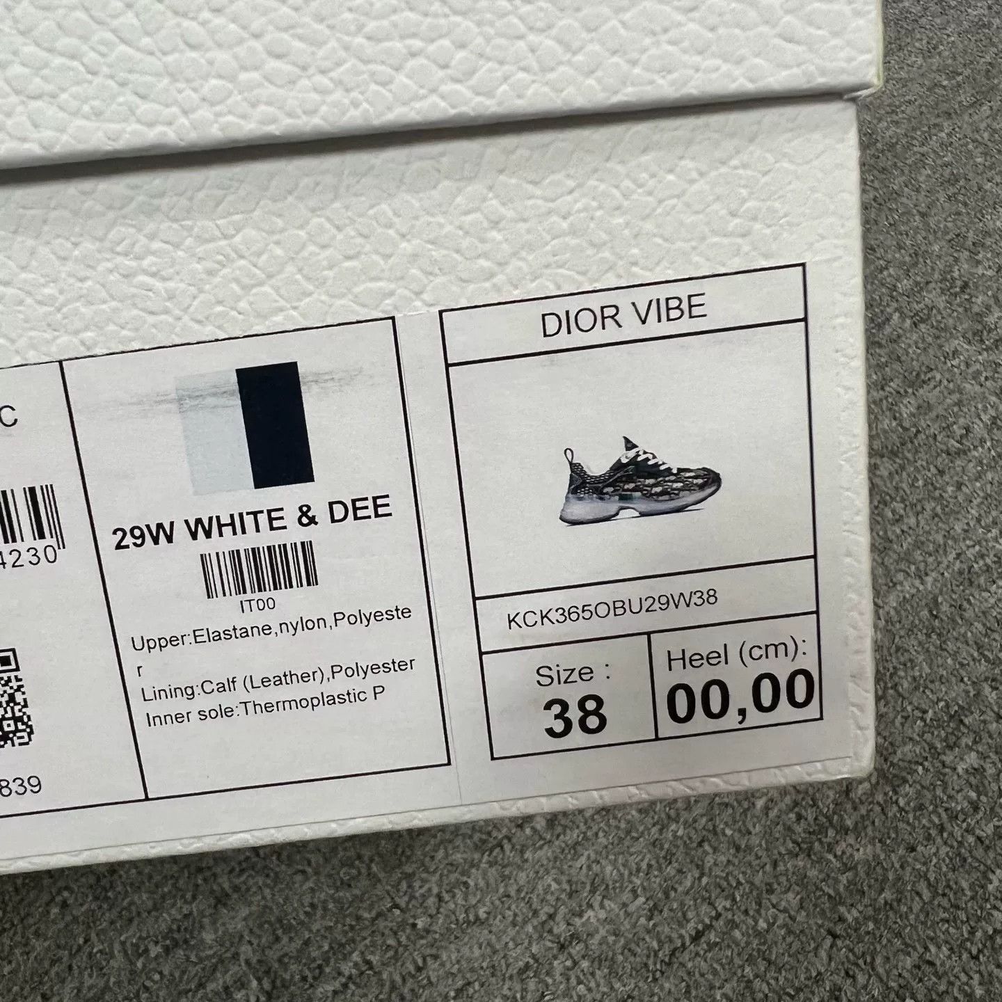 Dior Dior Monogram Chunky Casual Sneakers Size US 7 / IT 37 - 8 Thumbnail