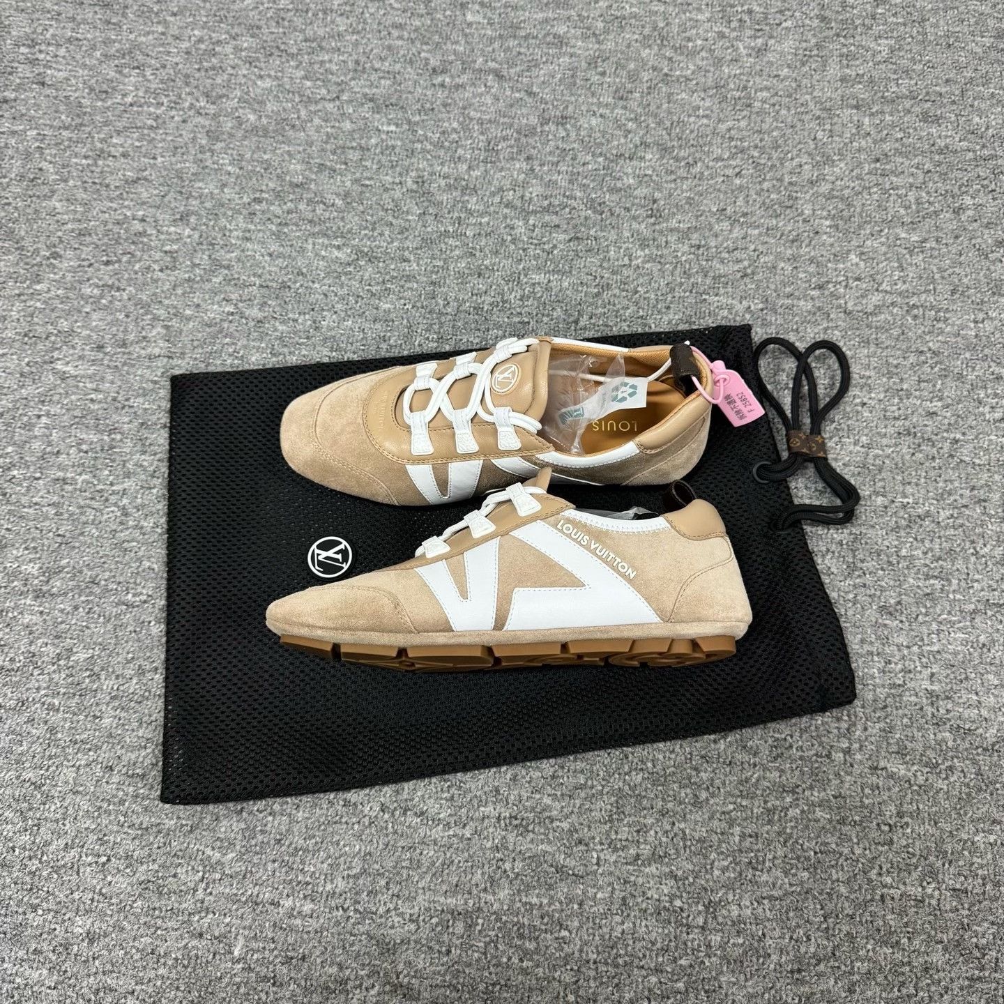 Louis Vuitton Louis Vuitton LV Sneakerina Low-Top Trainer Size US 5.5 / IT 35.5 - 4 Thumbnail