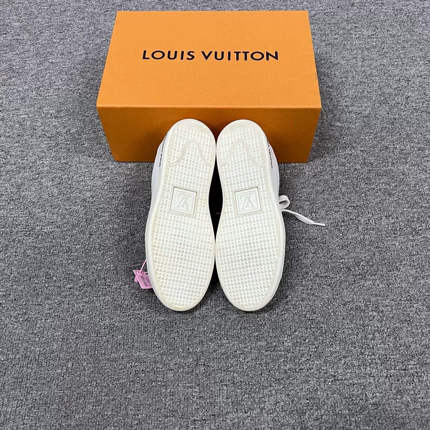 Louis Vuitton Louis Vuitton Frontrow Low-Top Sneakers Size US 4.5 / IT 34.5 - 4 Thumbnail