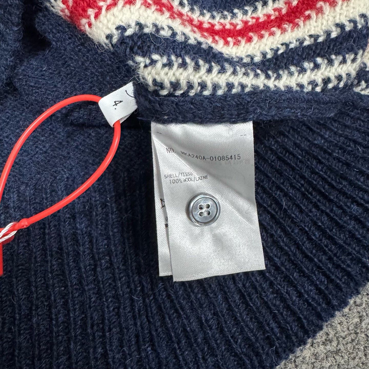 Thom Browne Thom Browne Striped Knit Sweater Size 4 Size US XL / EU 56 / 4 - 6 Thumbnail