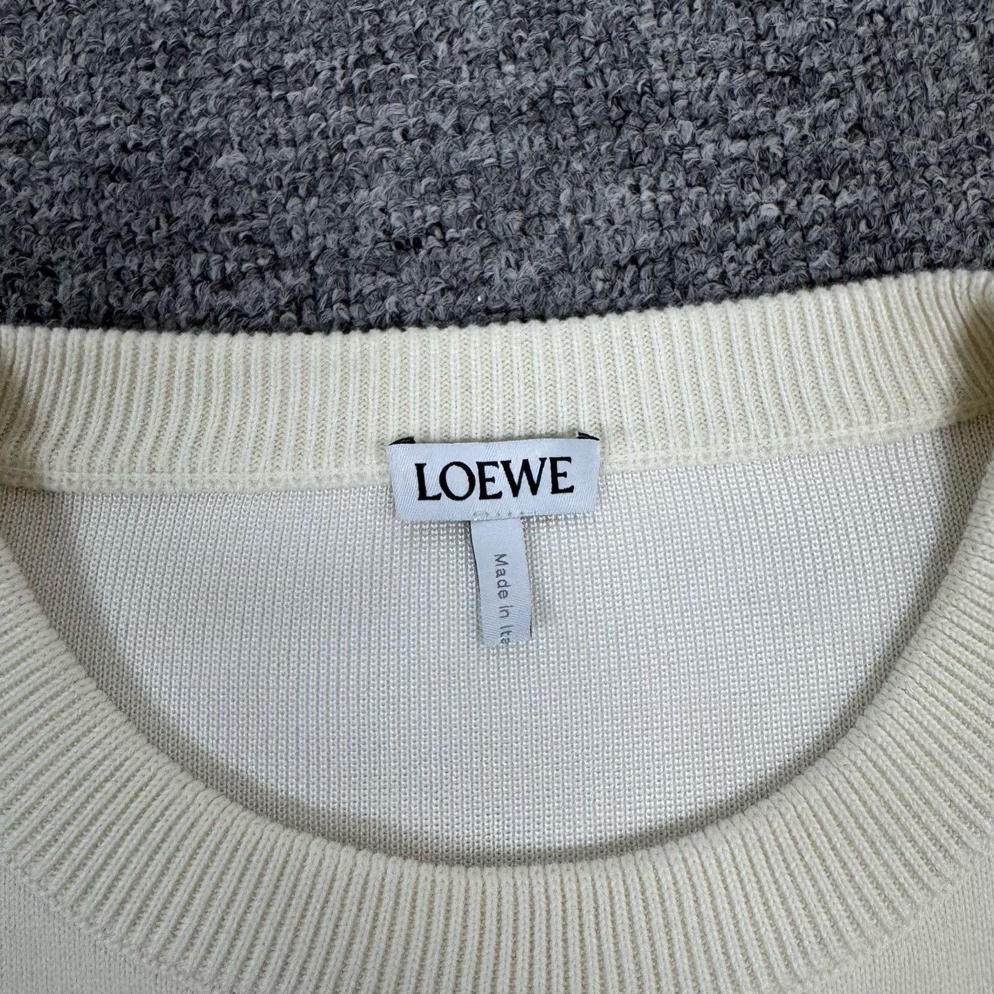 Loewe LOEWE SS23 Logo Pocket Long Sleeve Knit Size US M / EU 48-50 / 2 - 7 Thumbnail