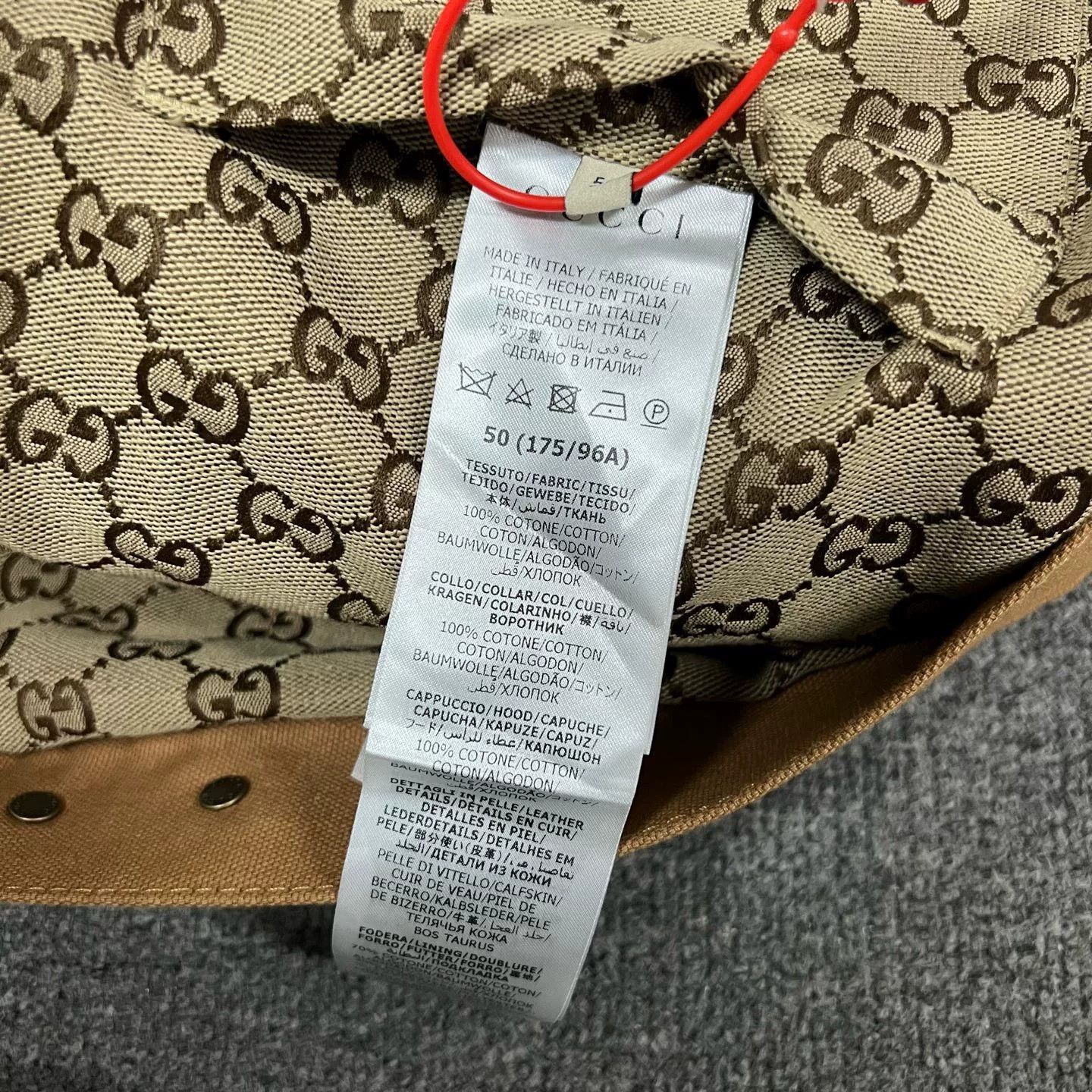 Gucci Gucci Hooded Denim Jacket with Lining Print Size US M / EU 48-50 / 2 - 7 Thumbnail