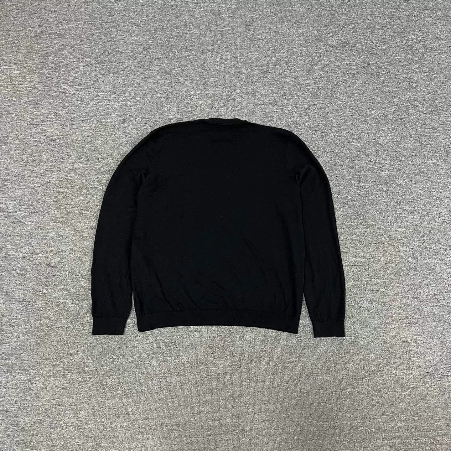 Fendi FENDI Double F Monogram Wool Crewneck Sweater Size US L / EU 52-54 / 3 - 3 Thumbnail