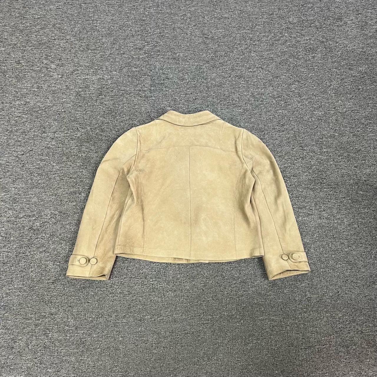 Dolce & Gabbana Dolce Gabbana Double-Breasted Lambskin Leather Jacket Size S / US 4 / IT 40 - 2 Thumbnail