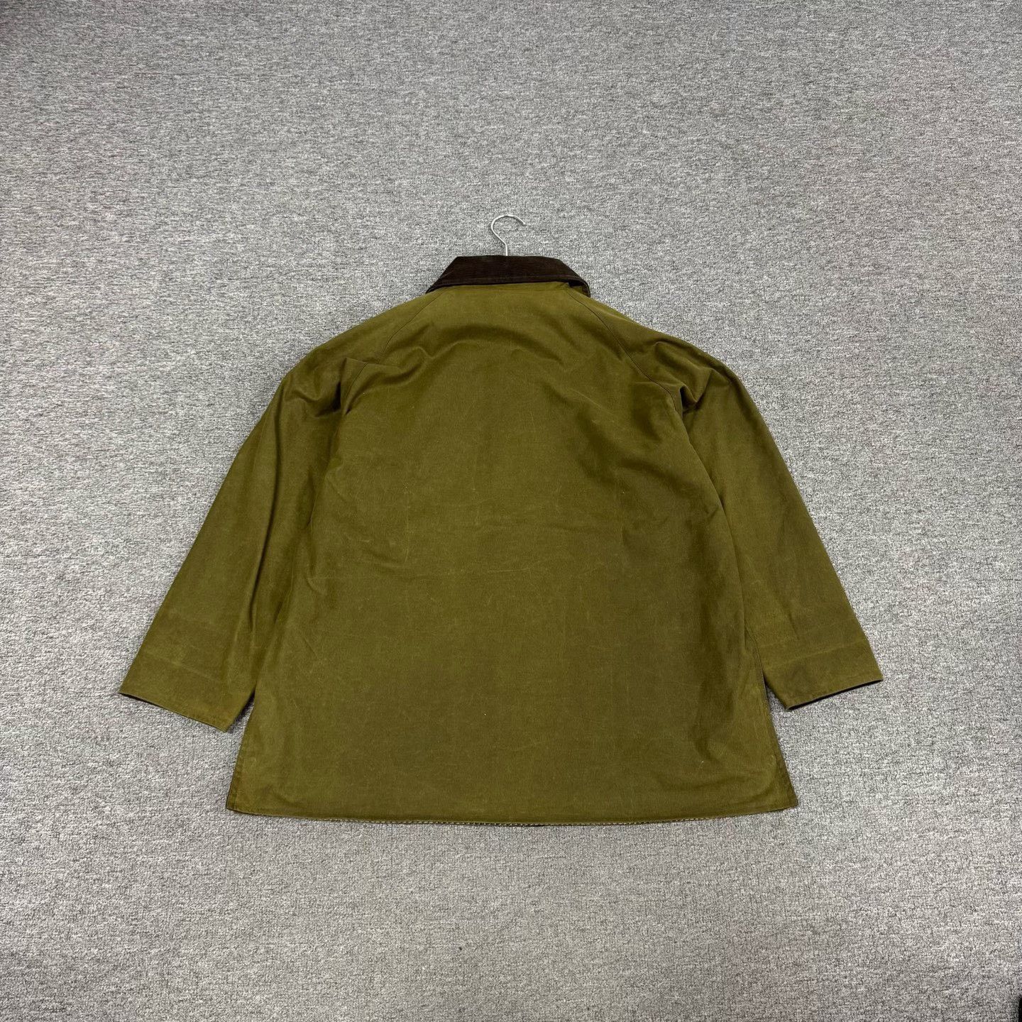 Celine Celine Green Gold Waxed Leather Safari Jacket Size S / US 4 / IT 40 - 7 Thumbnail