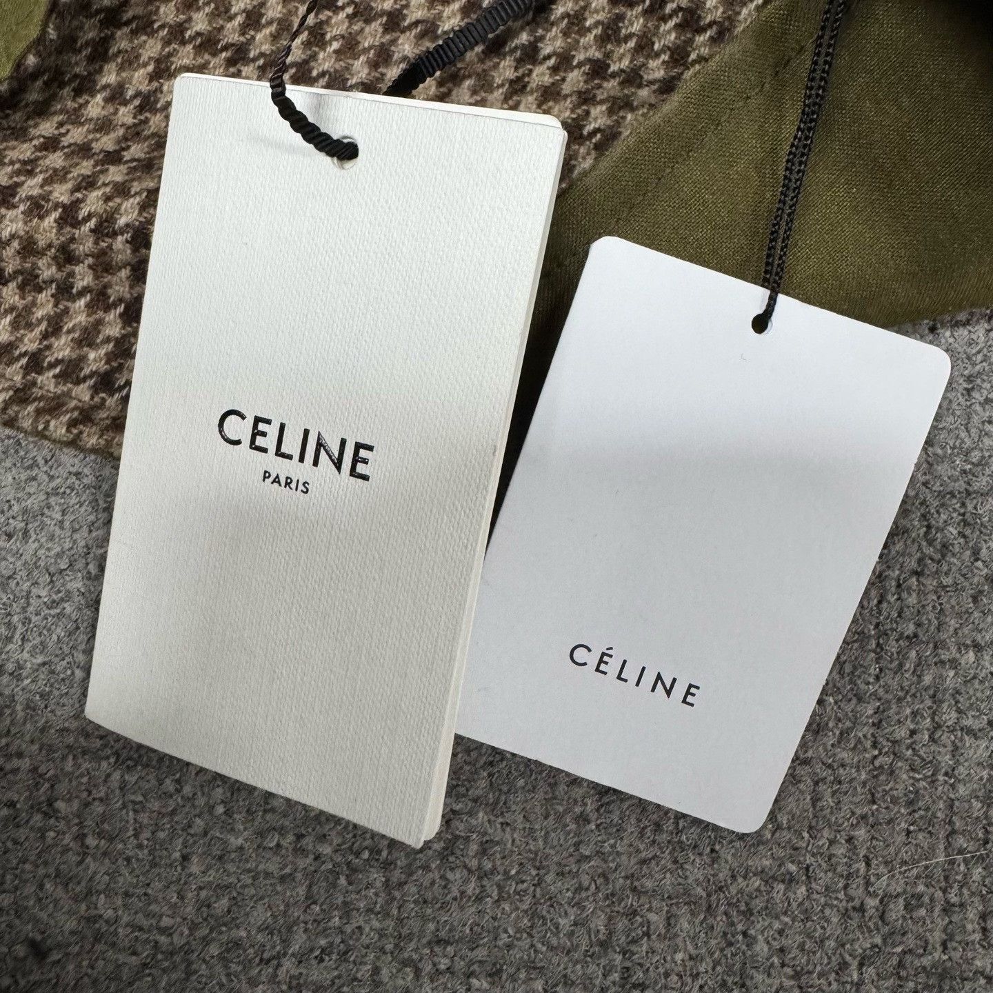 Celine Celine Green Gold Waxed Leather Safari Jacket Size S / US 4 / IT 40 - 4 Thumbnail