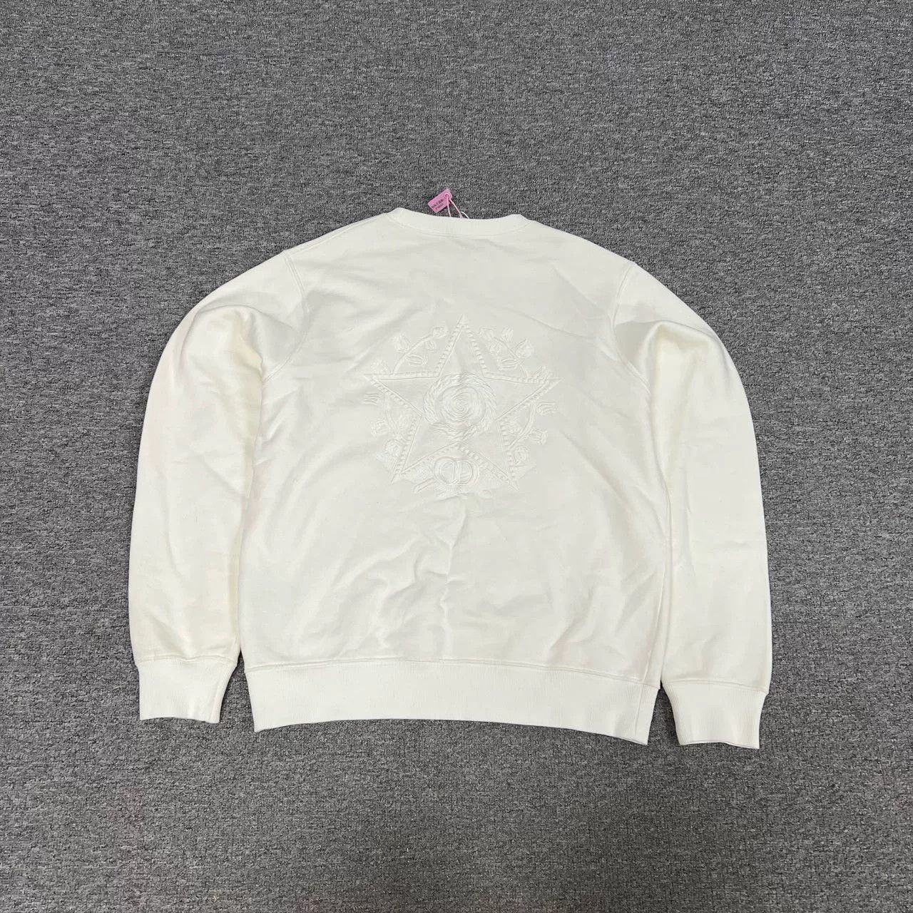 Dior Dior White Star Embroidery Sweatshirt S Size US S / EU 44-46 / 1 - 4 Thumbnail