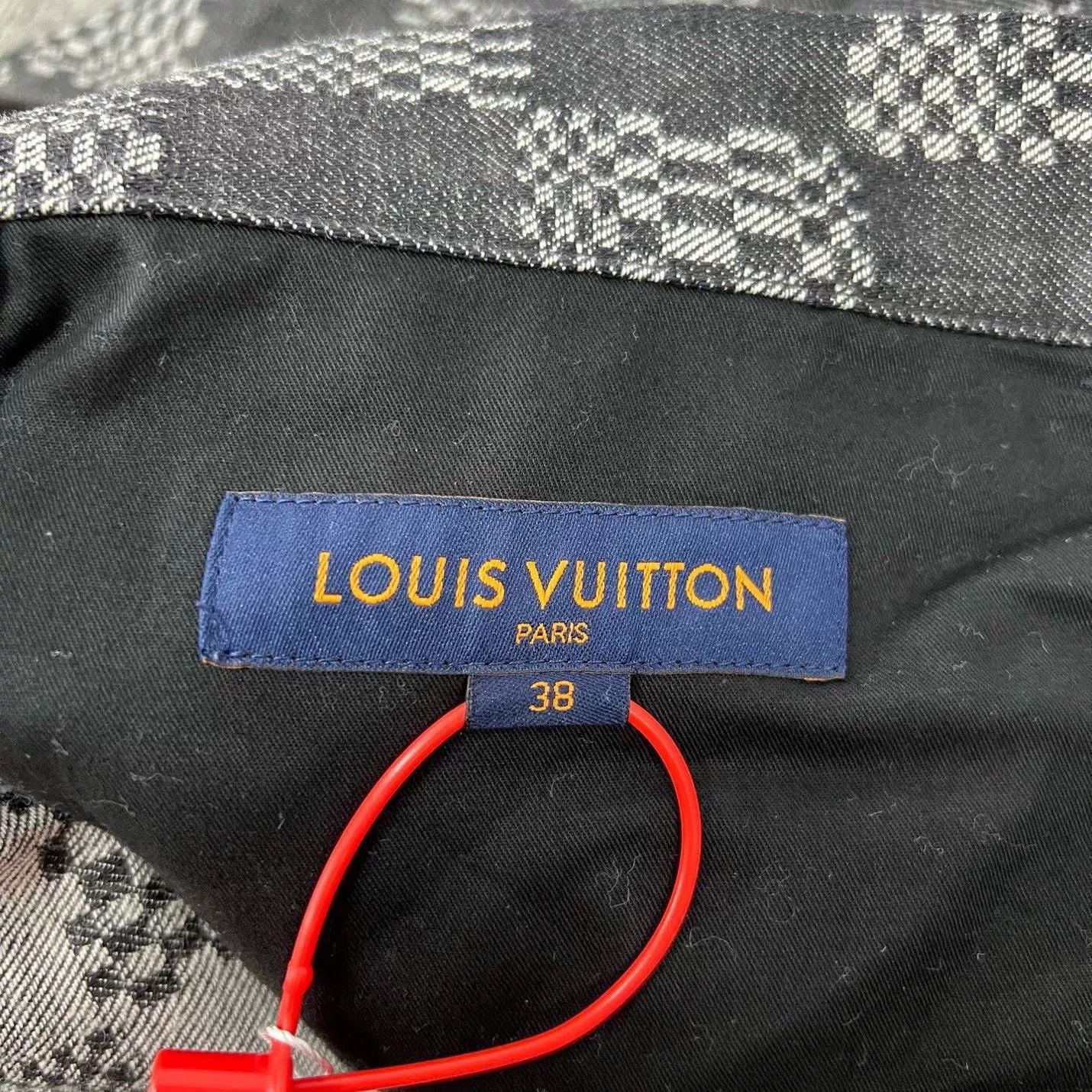 Louis Vuitton Louis Vuitton Checkered Jeans Size 38 Size US 27 - 4 Thumbnail