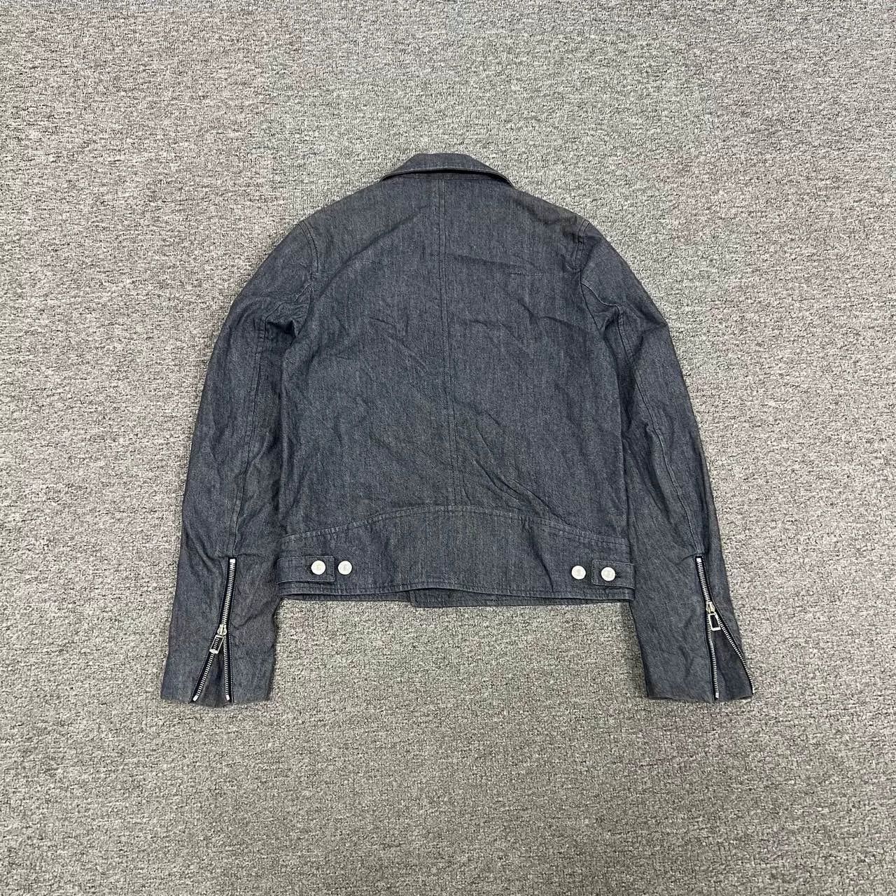 Dior Dior Men's Denim Biker Jacket Size US S / EU 44-46 / 1 - 2 Thumbnail