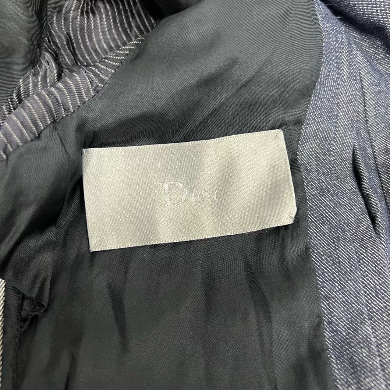 Dior Dior Men's Denim Biker Jacket Size US S / EU 44-46 / 1 - 6 Thumbnail