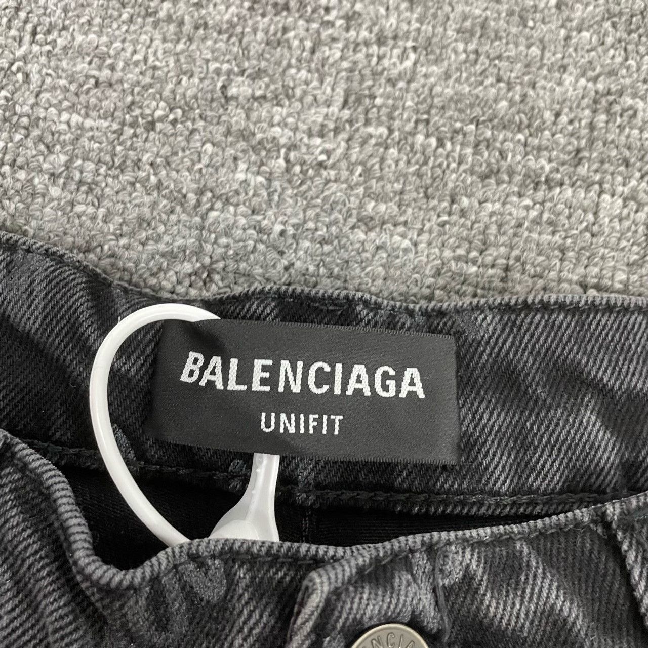 Balenciaga Balenciaga Gray Graffiti Washed Jeans Size 22" - 4 Thumbnail