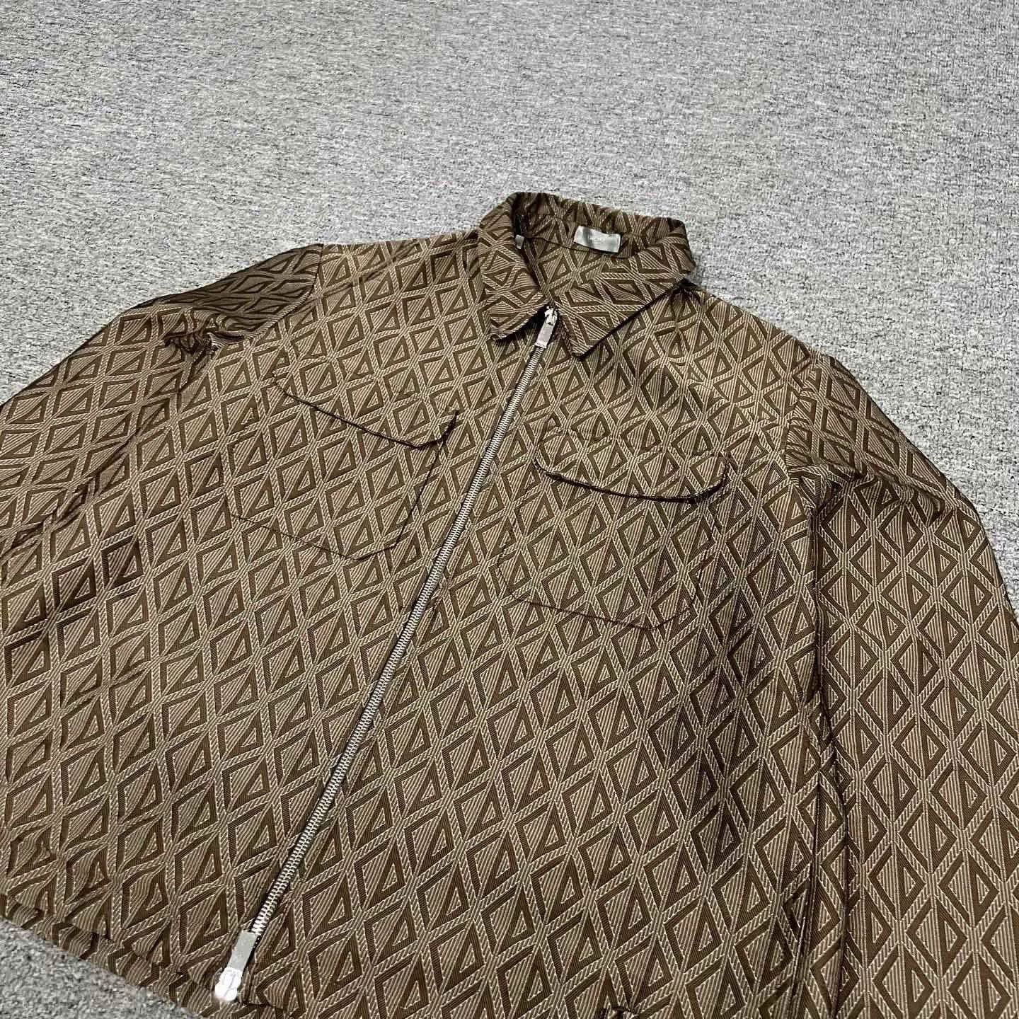 Dior Dior Geometric CD Embroidered Jacket 50 Size US M / EU 48-50 / 2 - 3 Thumbnail