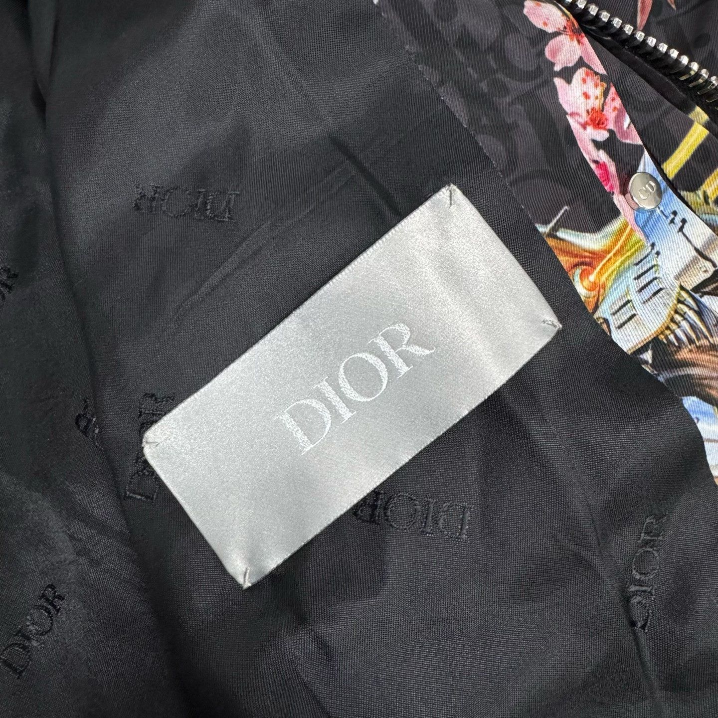 Dior Dior x Sorayama T-Rex Sakura Logo Jacket Size US S / EU 44-46 / 1 - 6 Thumbnail