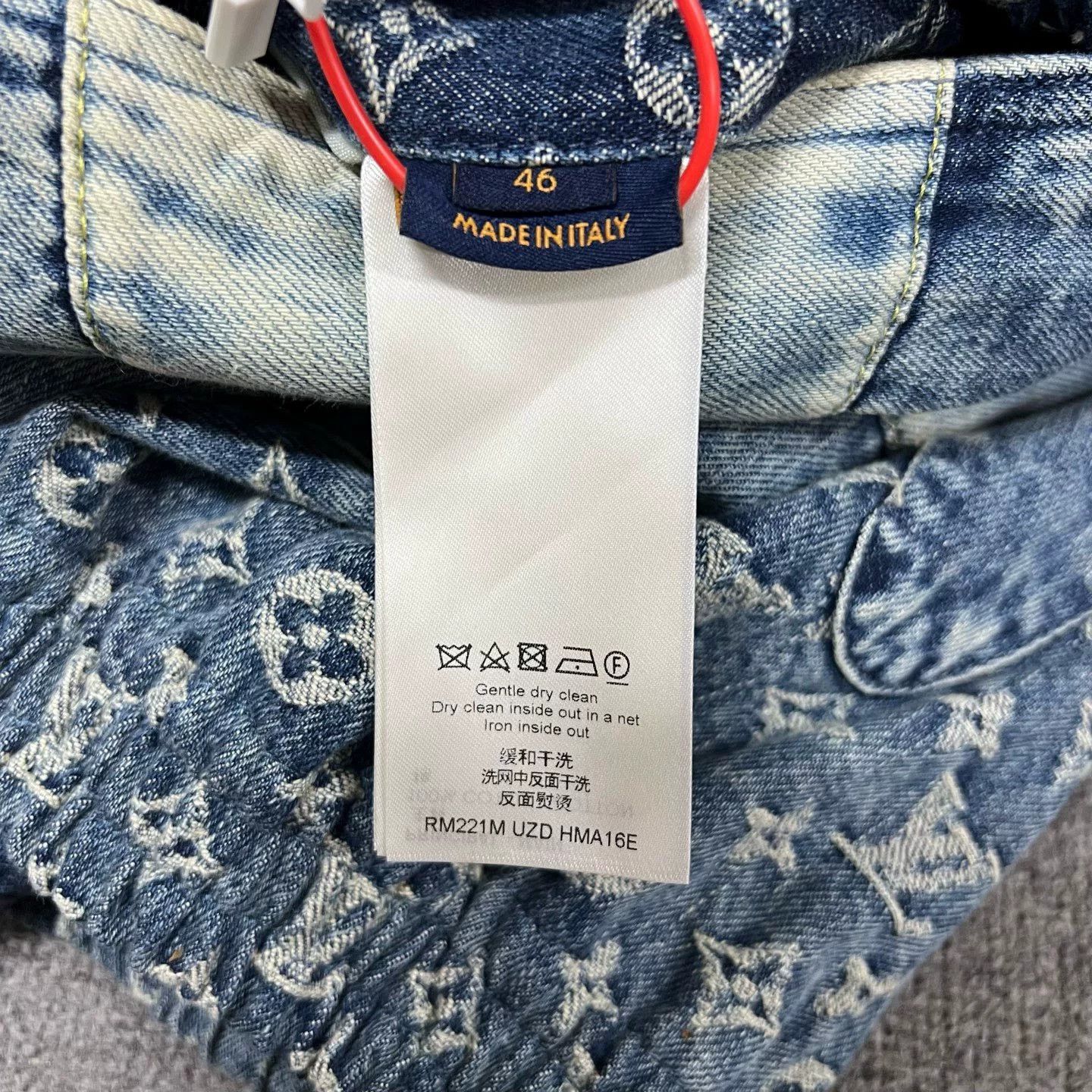 Louis Vuitton Louis Vuitton Blue Monogram Denim Hooded Jacket Size US S / EU 44-46 / 1 - 5 Thumbnail
