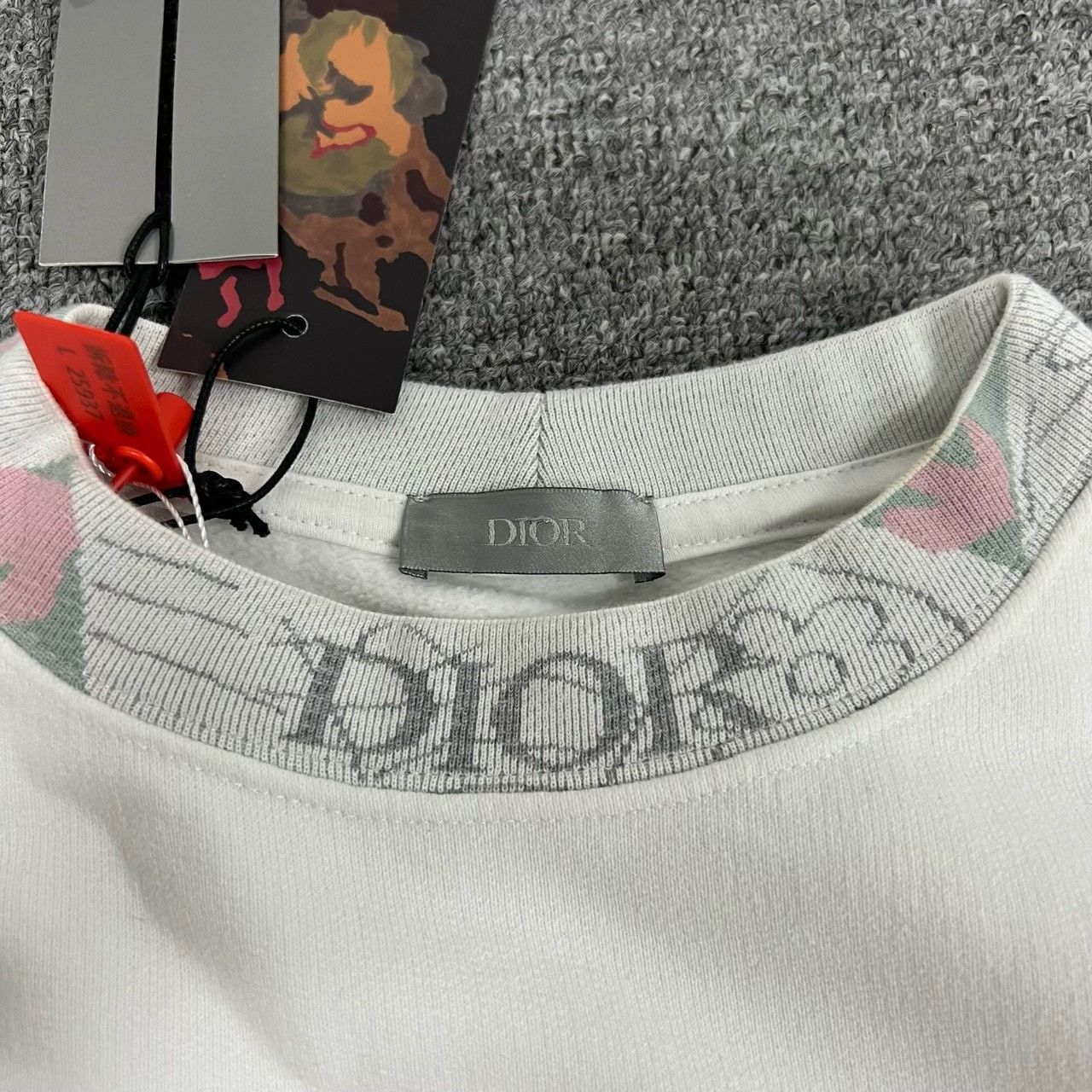 Dior Dior SS23 Artist Collaboration Crewneck Size US XXS / EU 40 - 4 Thumbnail