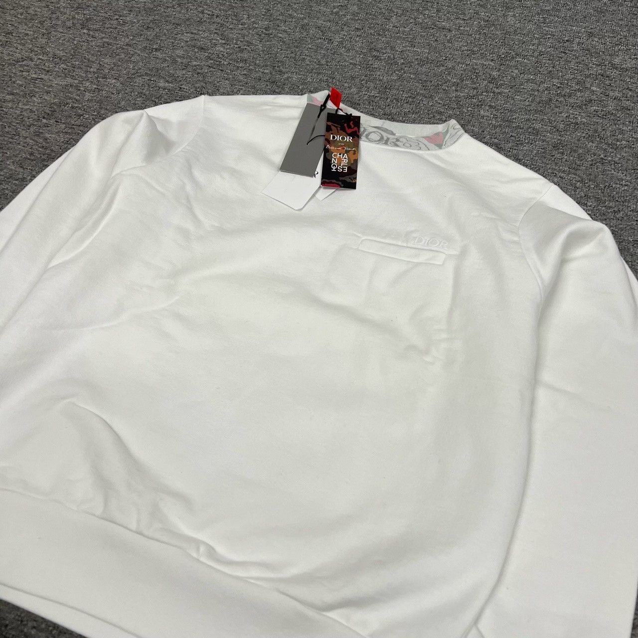Dior Dior SS23 Artist Collaboration Crewneck Size US XXS / EU 40 - 3 Thumbnail
