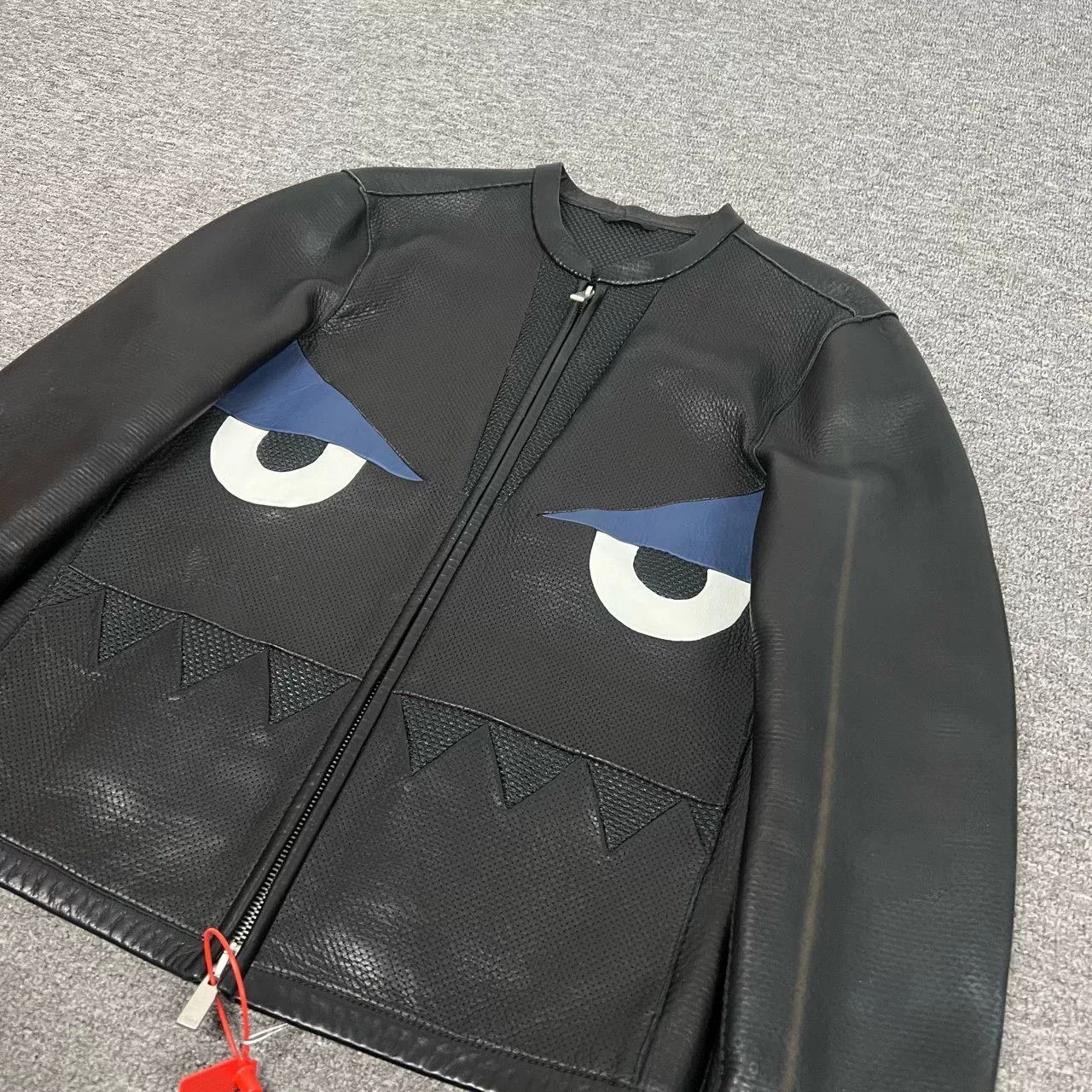 Fendi FENDI Monster Leather Jacket Size US M / EU 48-50 / 2 - 4 Thumbnail