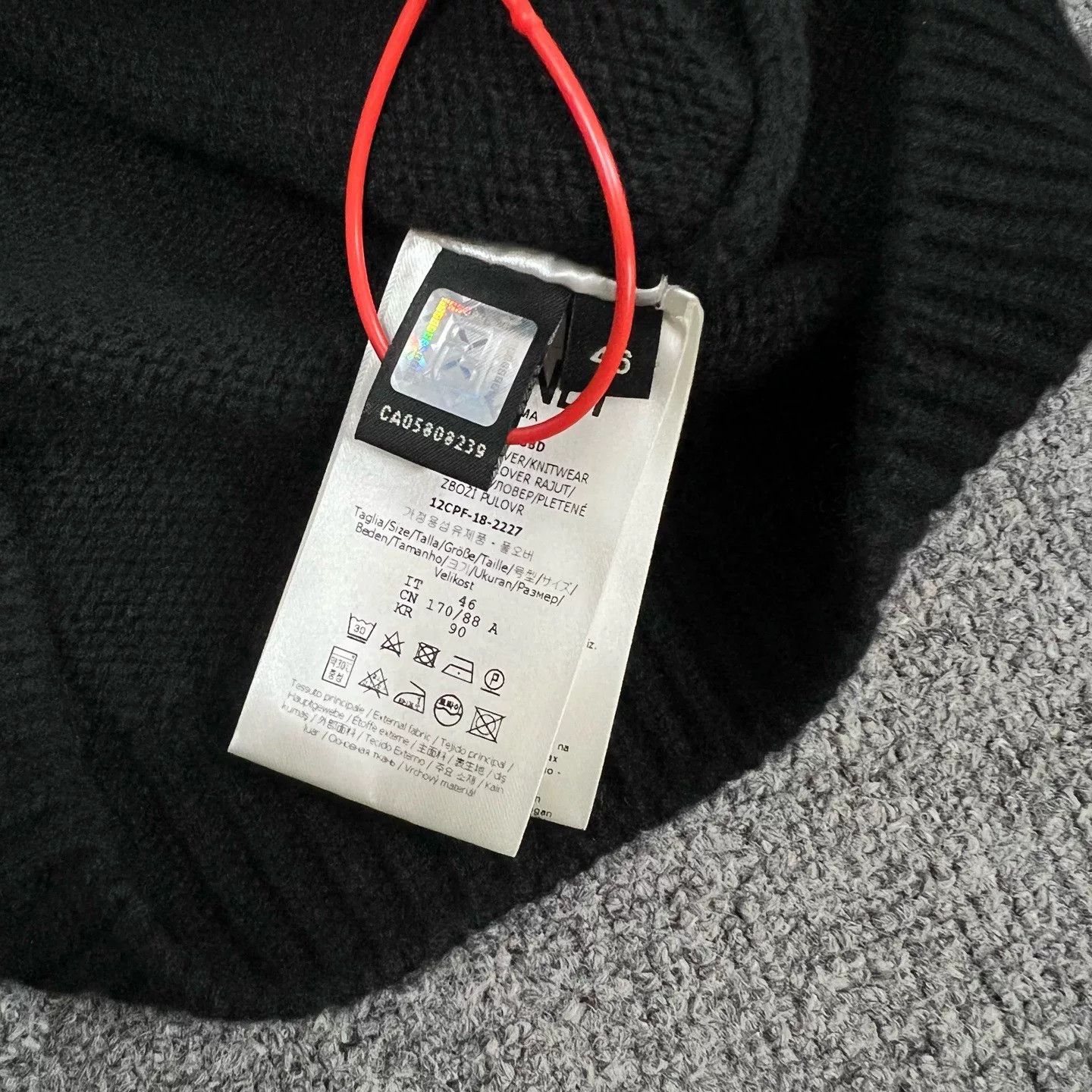 Fendi Fendi Green Logo Cashmere Knit Sweater Size US S / EU 44-46 / 1 - 7 Thumbnail