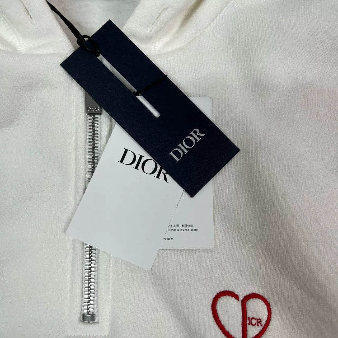 Dior Dior Valentine's Limited Love CD Embroidered Sweatshirt Size US M / EU 48-50 / 2 - 5 Thumbnail