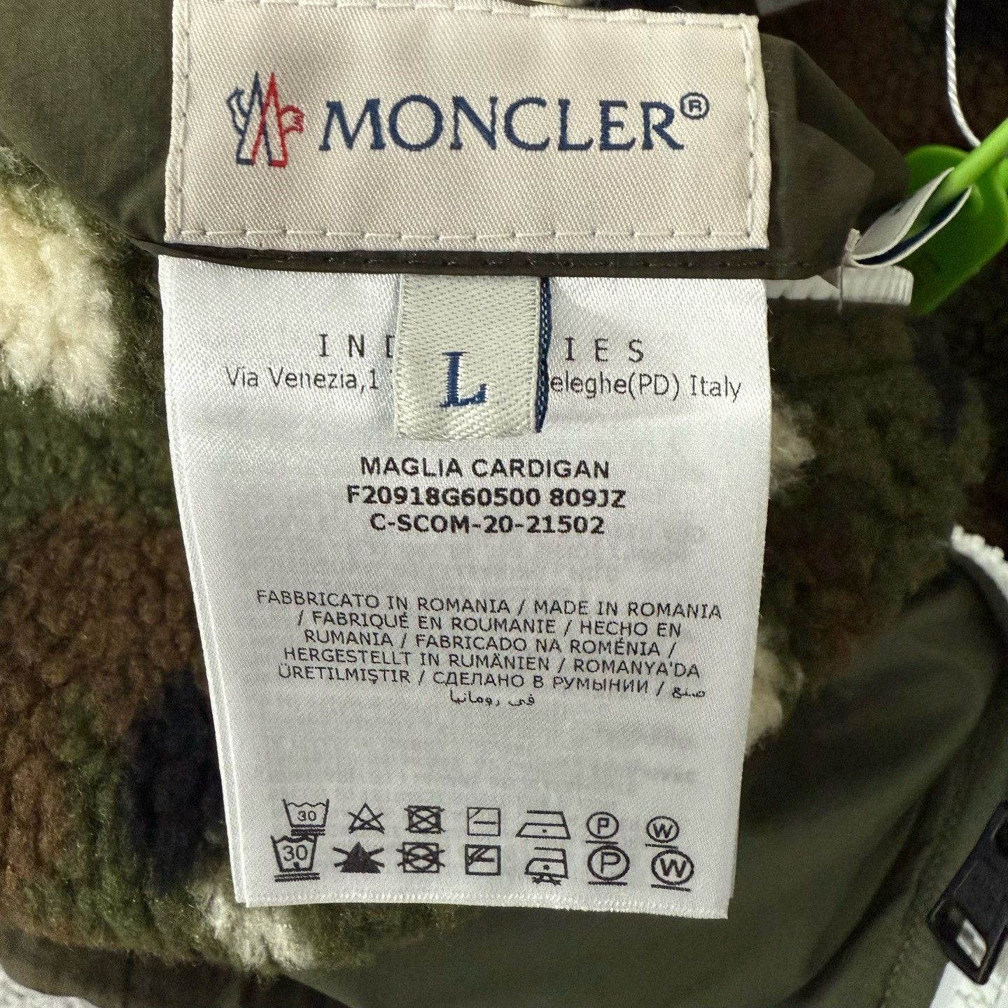 Moncler Moncler Reversible Camouflage Jacket Size US L / EU 52-54 / 3 - 6 Thumbnail