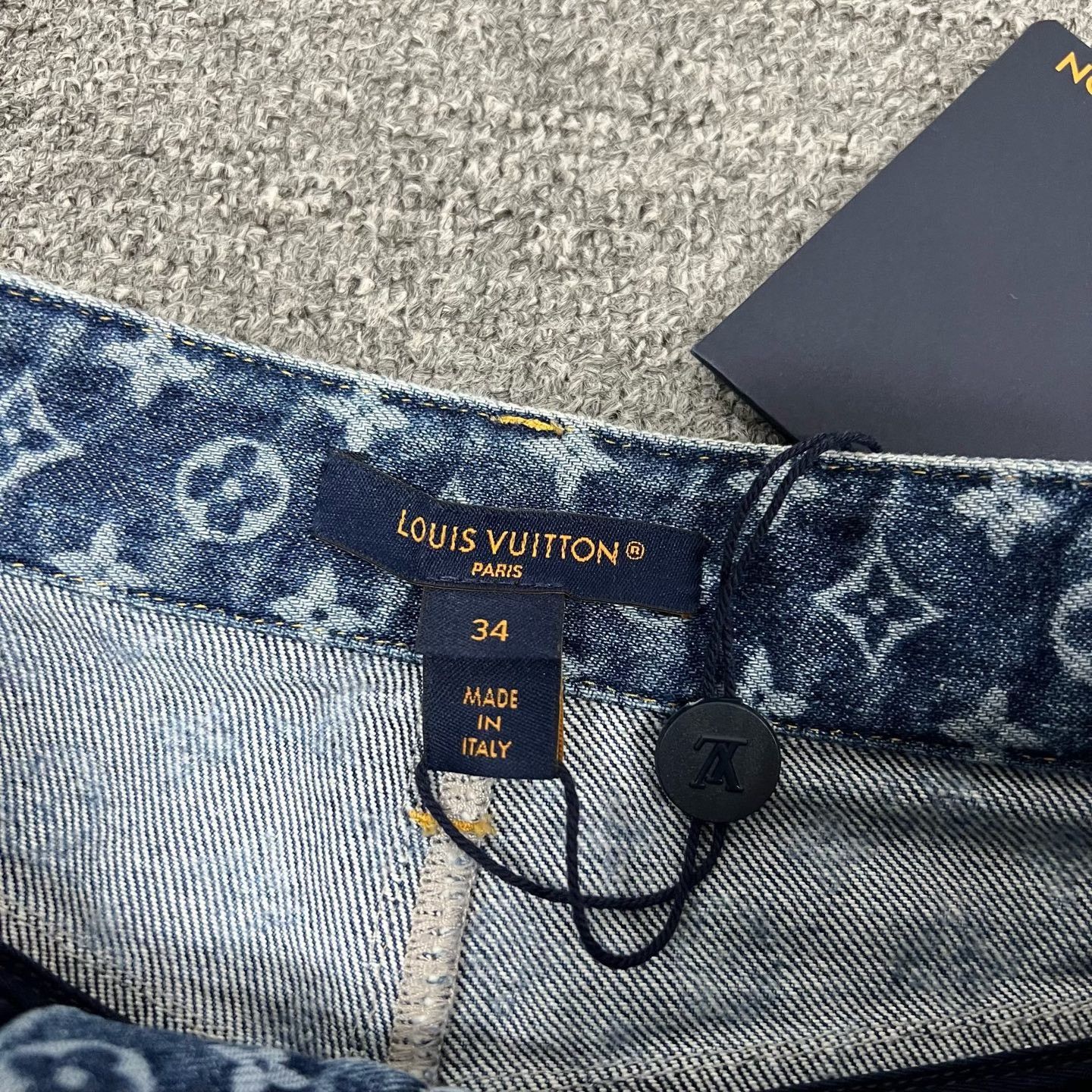 Louis Vuitton Louis Vuitton 25SS Monogram Denim Shorts Size 34" / US 12 / IT 48 - 6 Thumbnail
