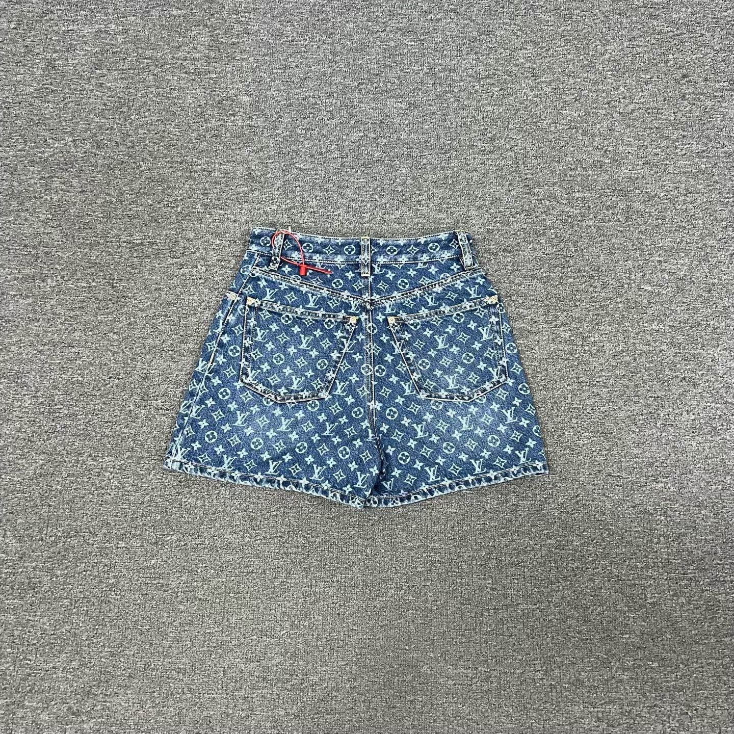 Louis Vuitton Louis Vuitton 25SS Monogram Denim Shorts Size 34" / US 12 / IT 48 - 4 Thumbnail