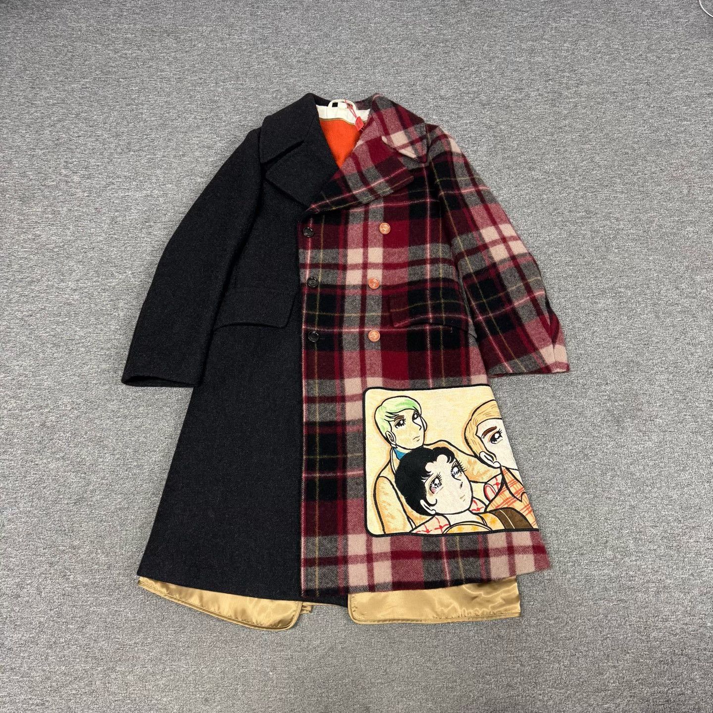 Gucci Gucci FW18 Runway Comic Patch Wool Coat Size US S / EU 44-46 / 1 - 2 Thumbnail