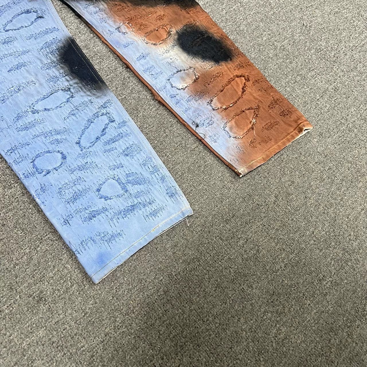 Givenchy Givenchy Boro Distressed Jeans Size US 34 / EU 50 - 4 Thumbnail