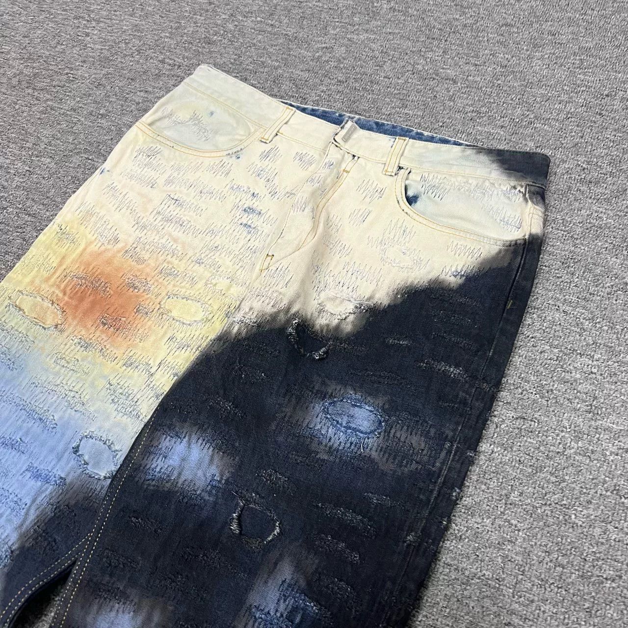Givenchy Givenchy Boro Distressed Jeans Size US 34 / EU 50 - 3 Thumbnail