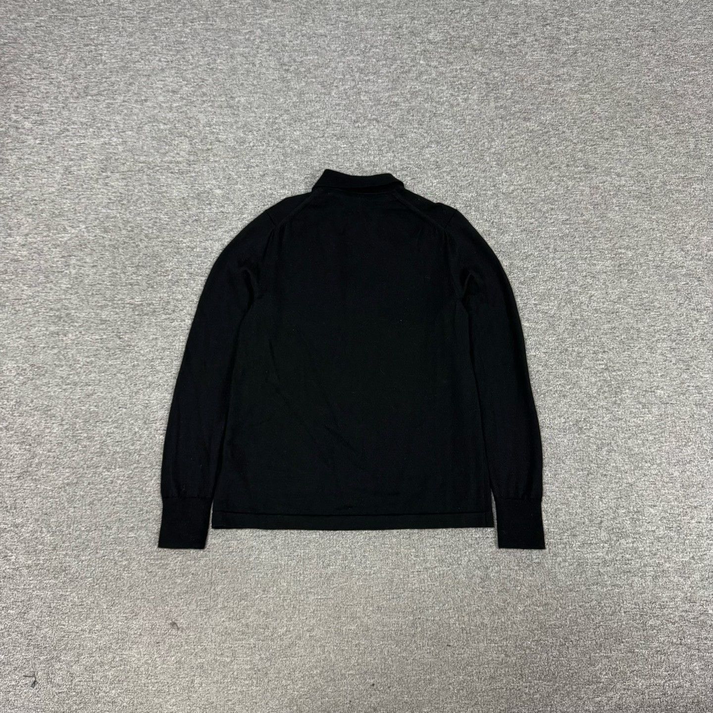 Burberry Burberry TB Embroidered Wool Polo Sweater Size US M / EU 48-50 / 2 - 2 Thumbnail