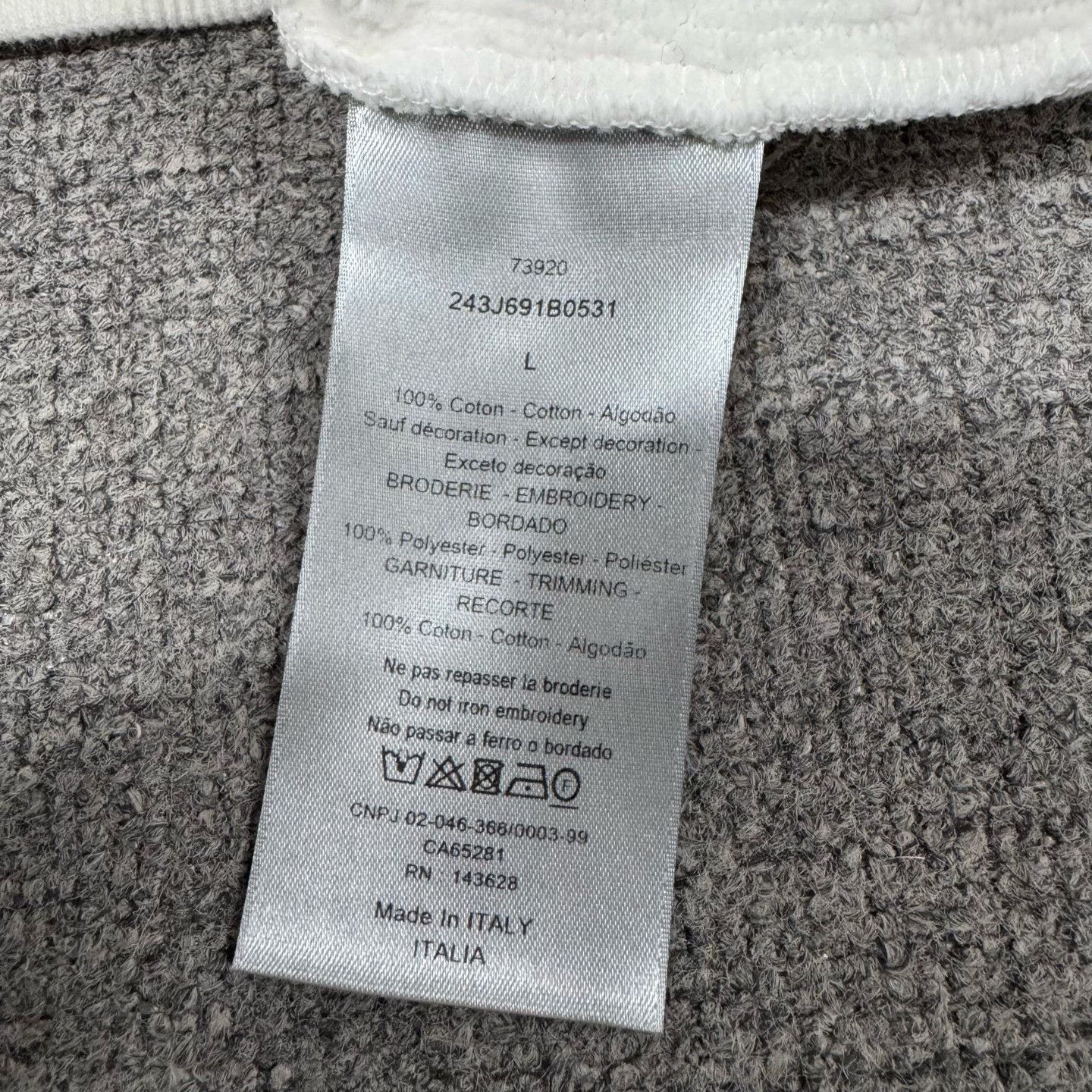 Dior Dior 1947 Limited Edition Back Logo Hoodie L Size US L / EU 52-54 / 3 - 8 Thumbnail