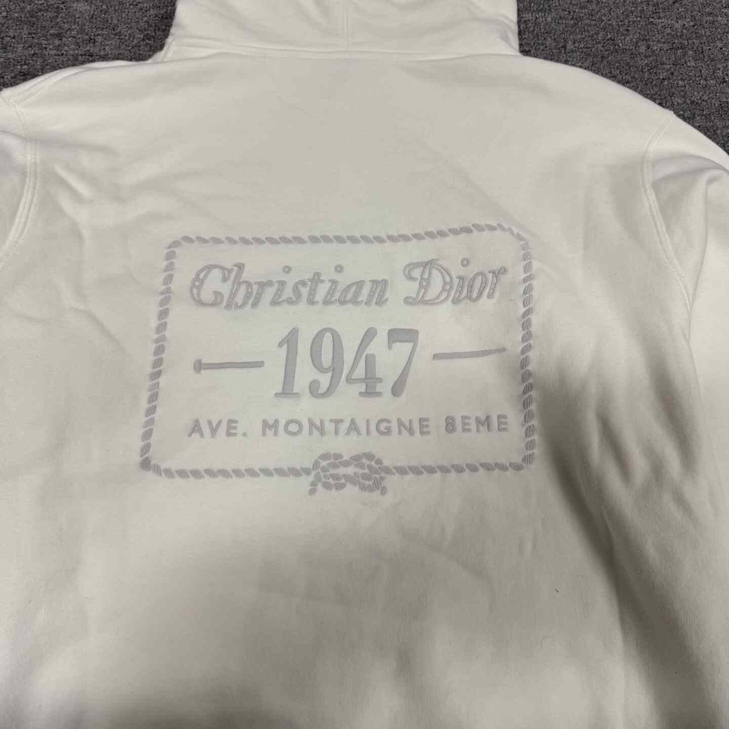 Dior Dior 1947 Limited Edition Back Logo Hoodie L Size US L / EU 52-54 / 3 - 4 Thumbnail