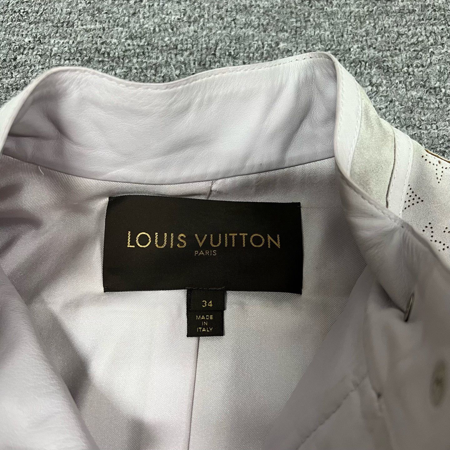 Louis Vuitton Louis Vuitton Monogram Leather Jacket Size XXS / US 00 / IT 34 - 2 Thumbnail