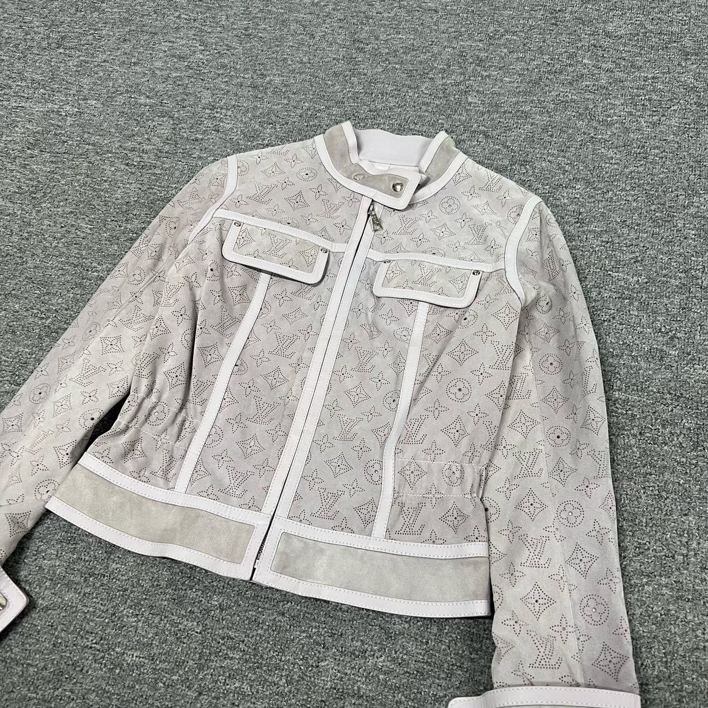 Louis Vuitton Louis Vuitton Monogram Leather Jacket Size XXS / US 00 / IT 34 - 5 Thumbnail