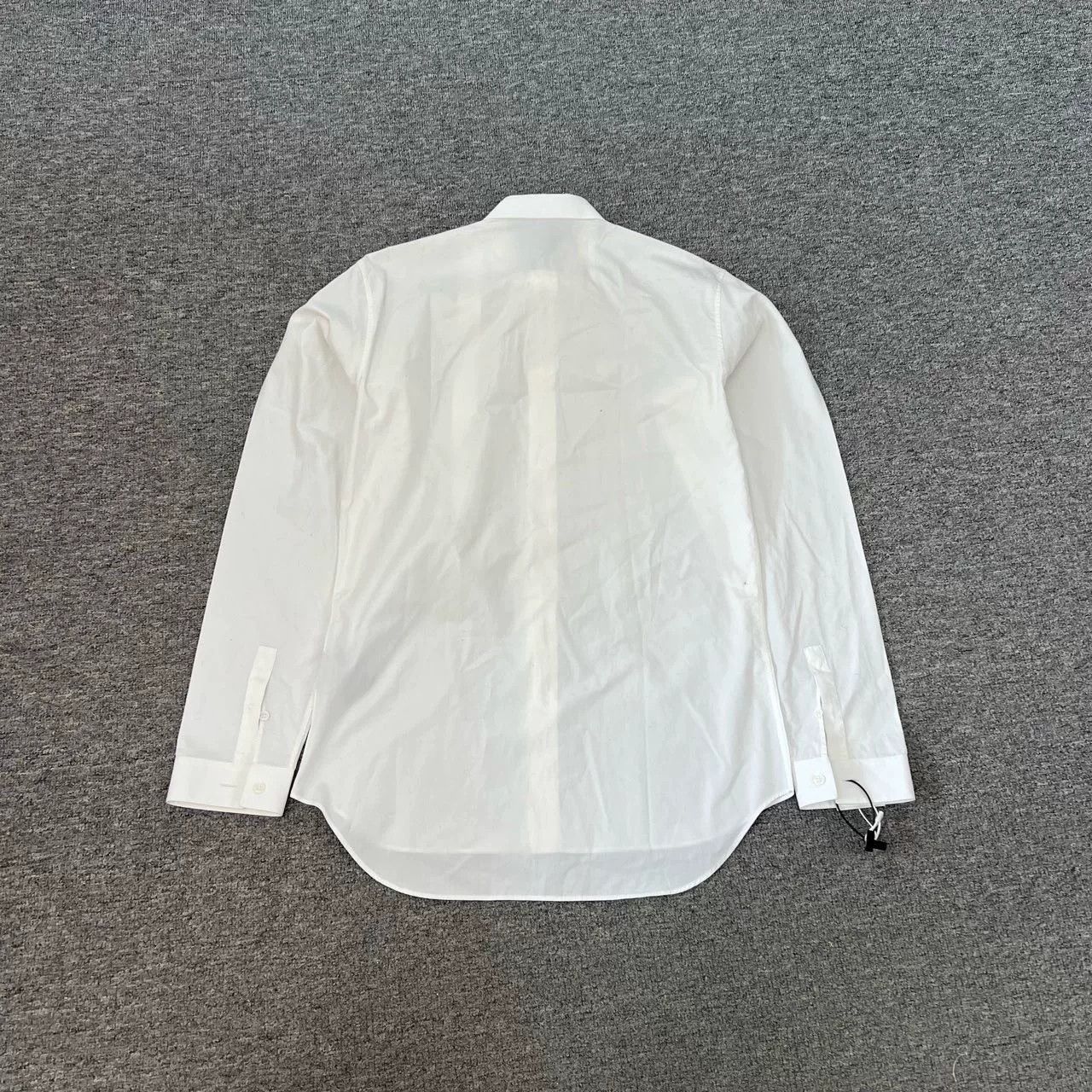 Dior Dior Homme White Shirt with Metal D Ring Size US XXS / EU 40 - 4 Thumbnail