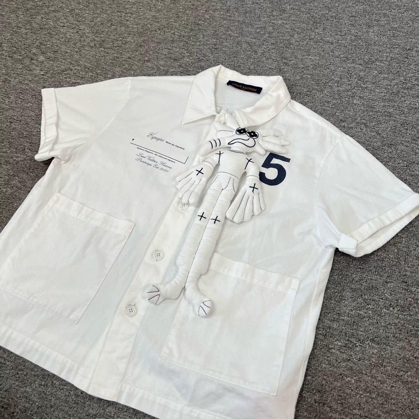 Louis Vuitton Louis Vuitton Doll Paratrooper Short-Sleeve Shirt Size US XS / EU 42 / 0 - 6 Thumbnail