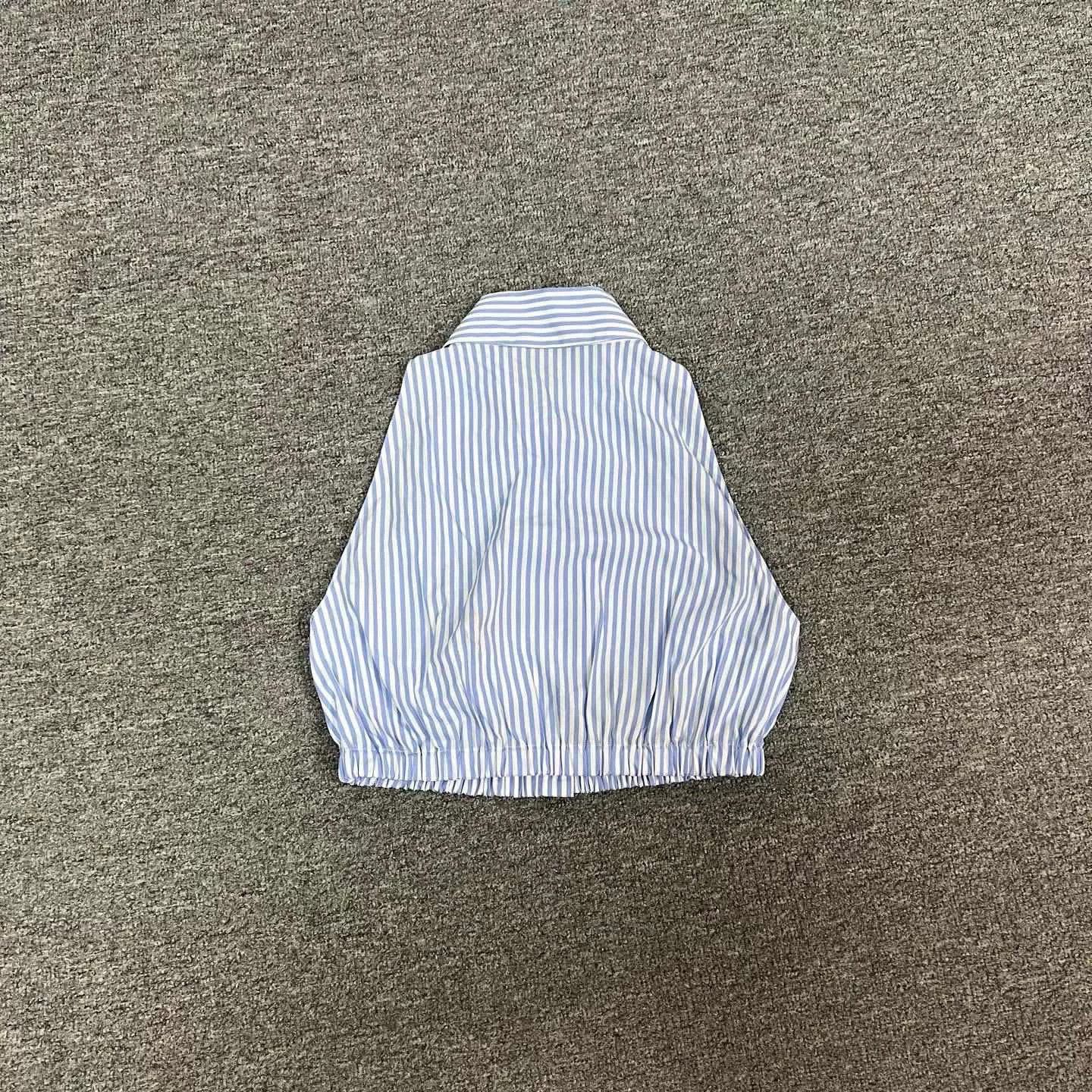 Prada Prada Letter Print Sleeveless Striped Shirt Size S / US 4 / IT 40 - 5 Thumbnail