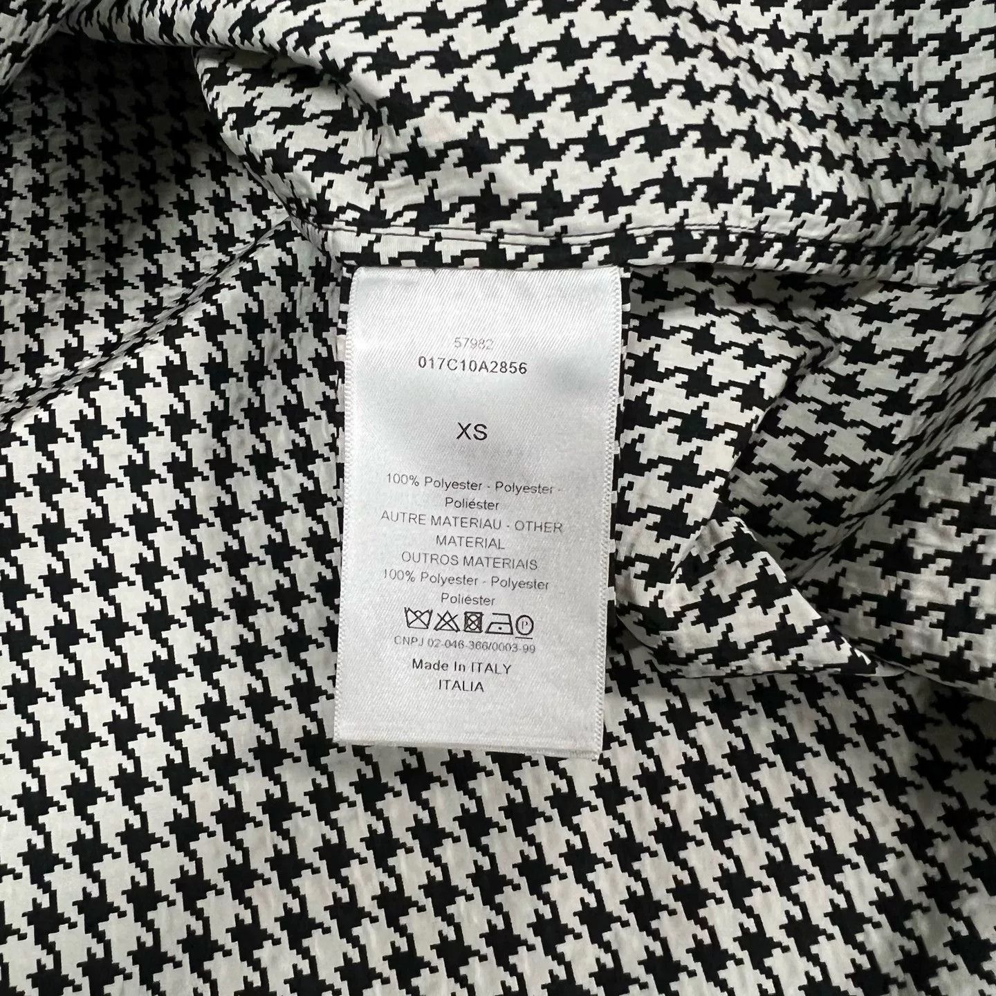 Dior Dior Runway Houndstooth Bee Jacket Size XS / US 0-2 / IT 36-38 - 6 Thumbnail