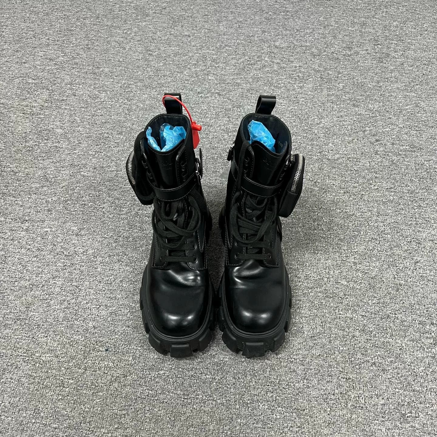 Prada Prada Monolith Platform Martin Boots Size US 8.5 / EU 41-42 - 2 Thumbnail