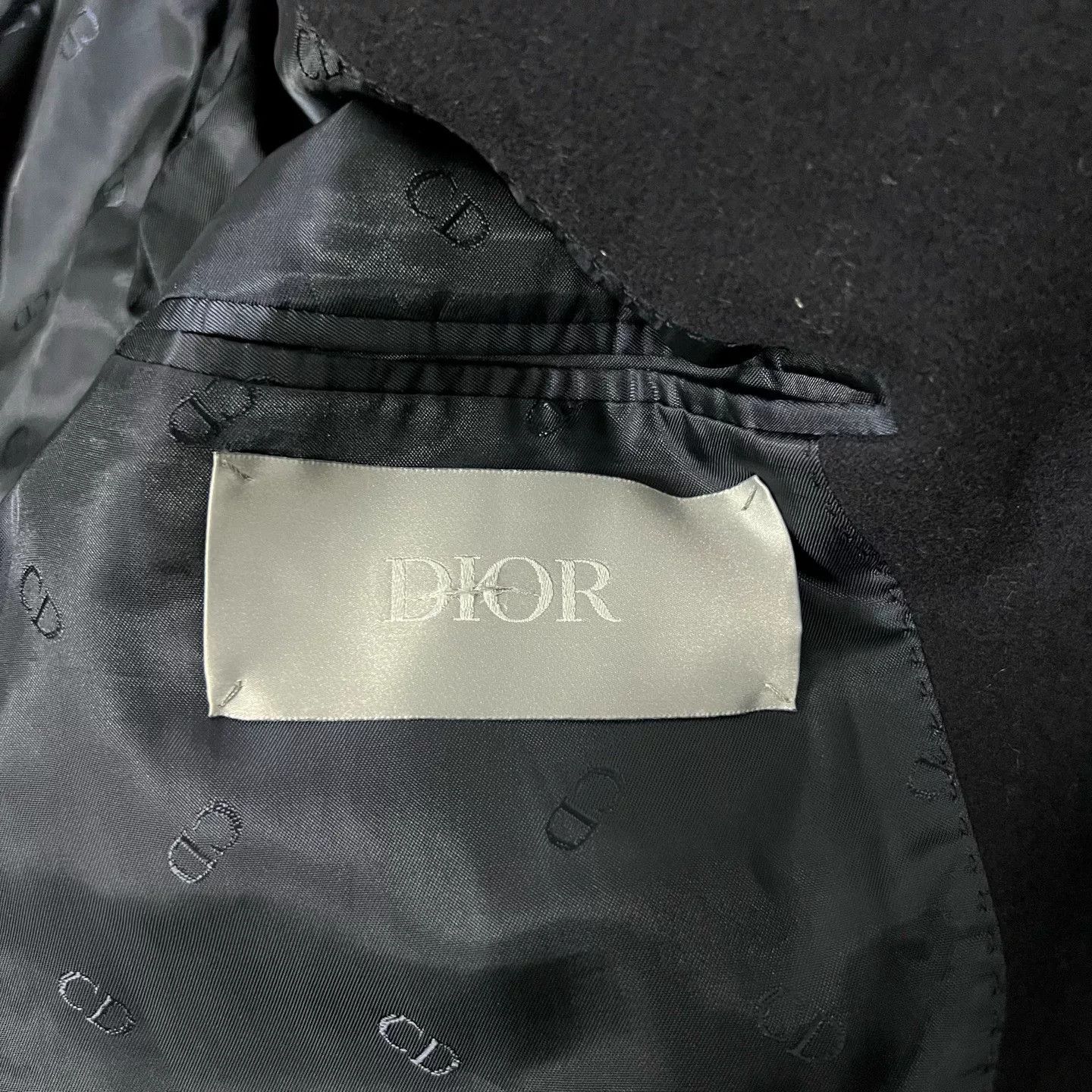 Kim Jones Dior Show Navy Wool Coat Size US M / EU 48-50 / 2 - 8 Thumbnail